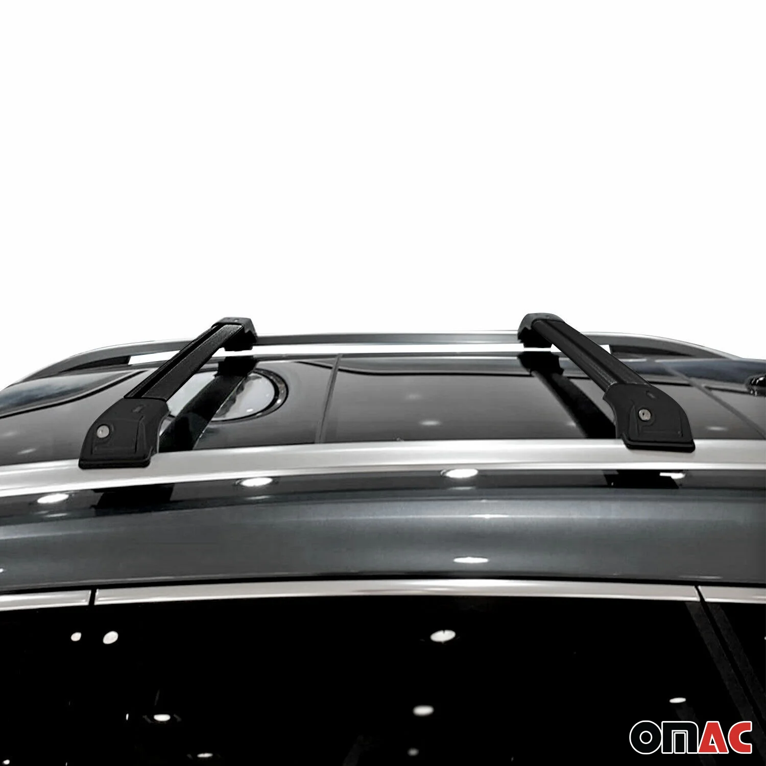 Dachträger Grundtäger für Land Rover Freelander I 1998-2006 75kg Schwarz Alu 2x - Image 6