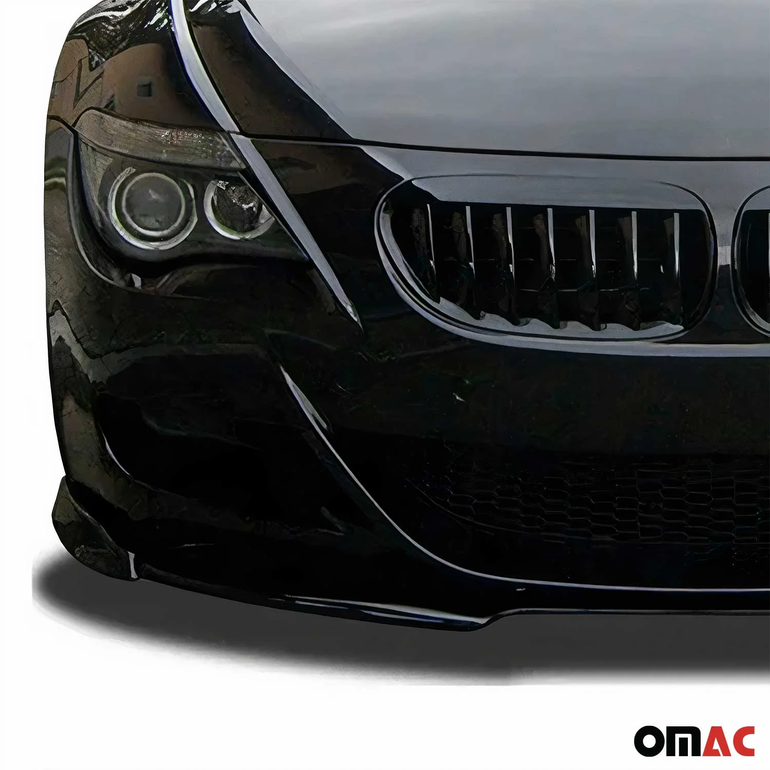 Frontspoiler Vario-X für BMW 6er E63 2004-2010 PU Schwarz - Image 4