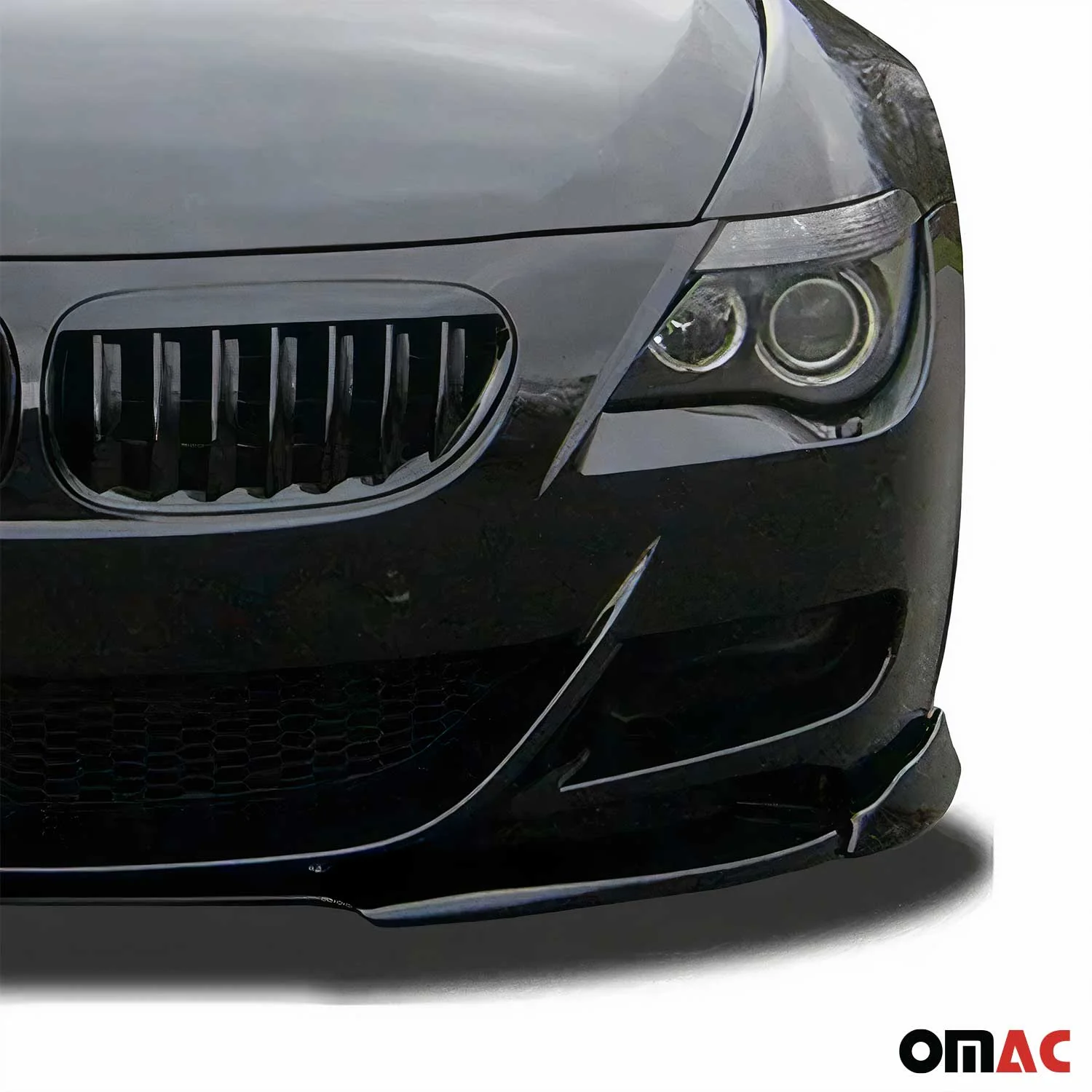 Frontspoiler Vario-X für BMW 6er E63 2004-2010 PU Schwarz - Image 5