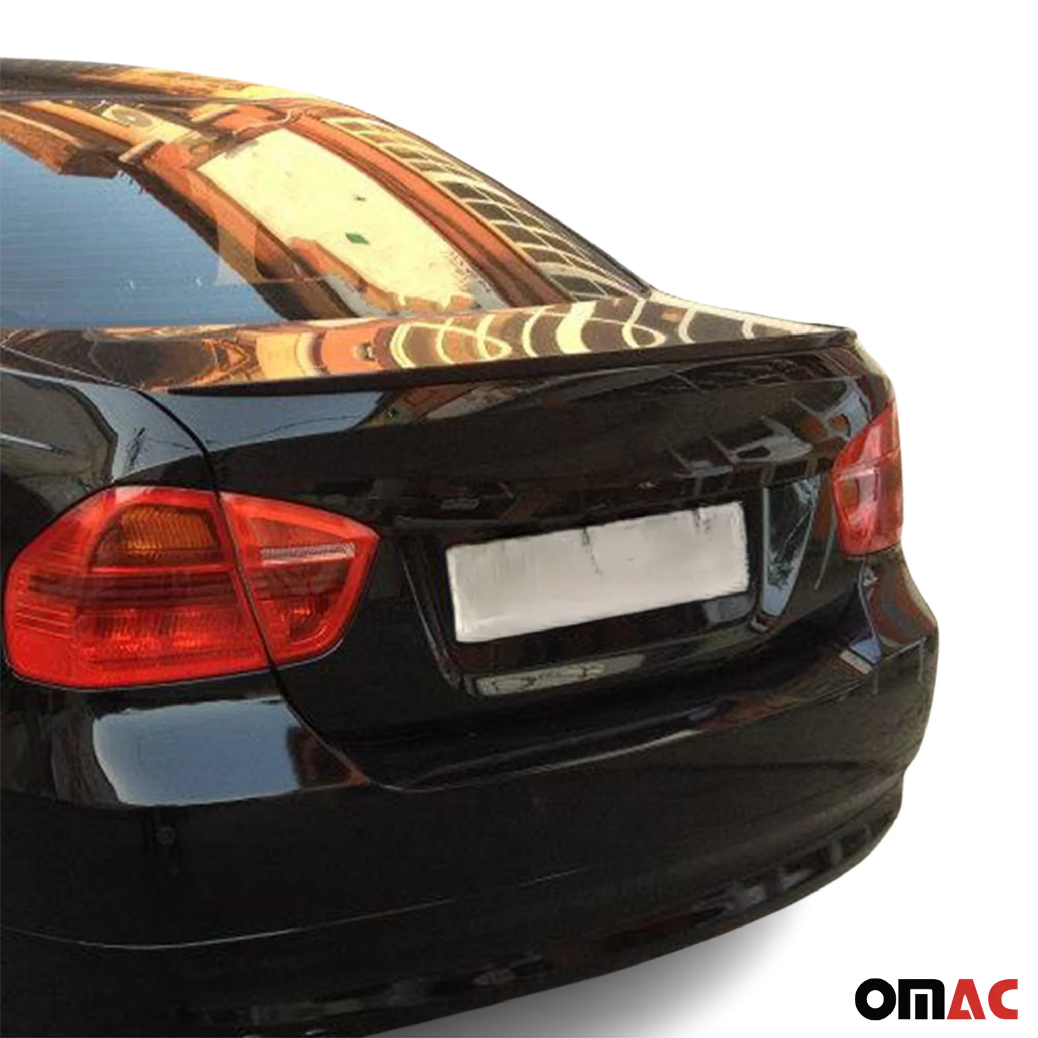 Heckspoiler Dachspoiler Hecklippe für BMW 3er E90 Limo 2004-2011 ABS Grundiert - Image 4