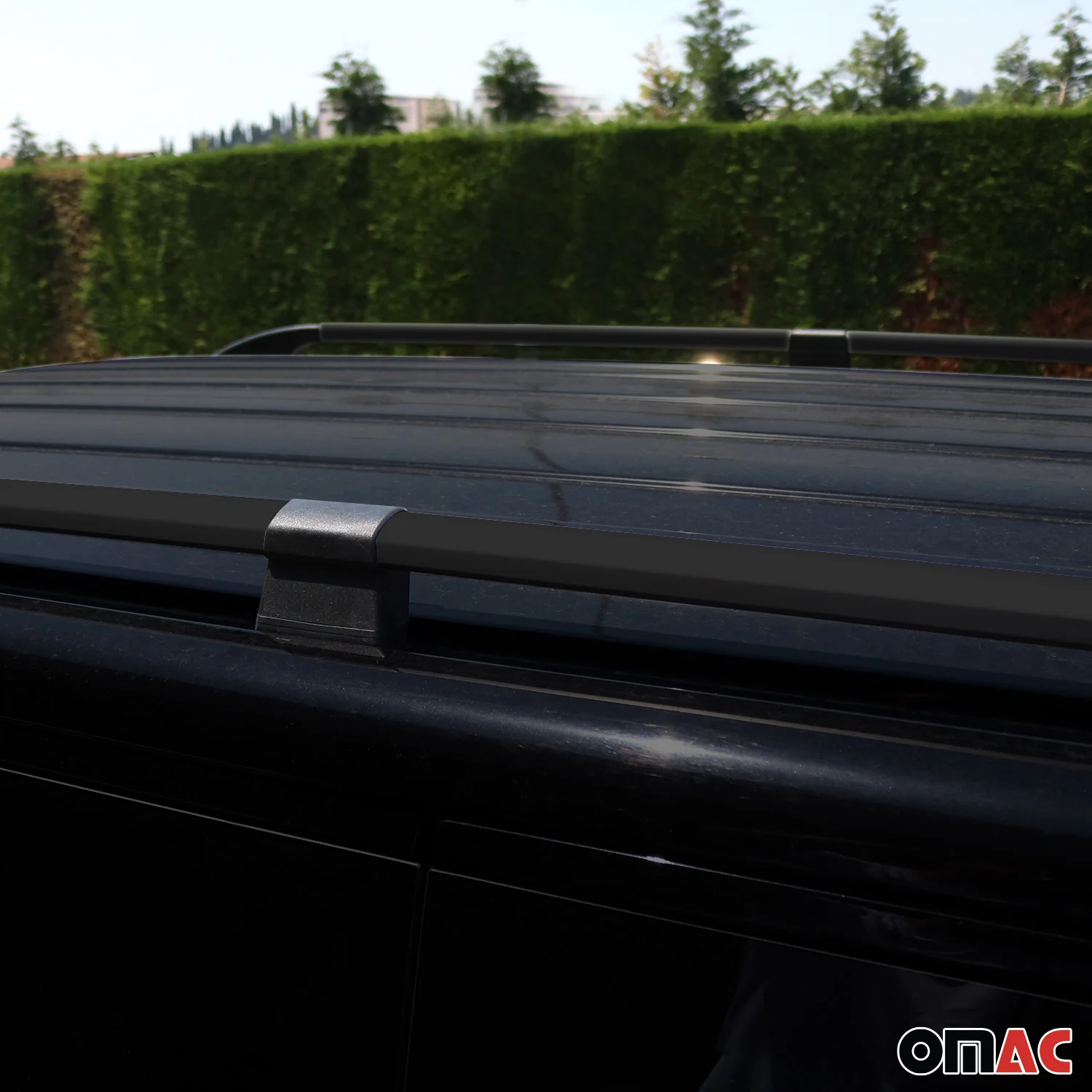 Dachreling Relingträger für Fiat Ducato III 2006-2026 L3 H2 Alu Schwarz 2 tlg - Image 7