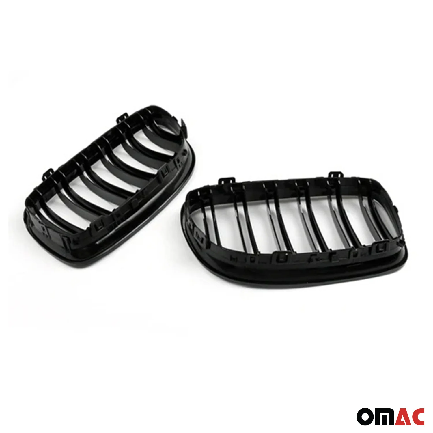Nieren Grill Kühlergrill für BMW 3er E90 Limo 2009-2011 M3 Schwarz Glanz - Image 3