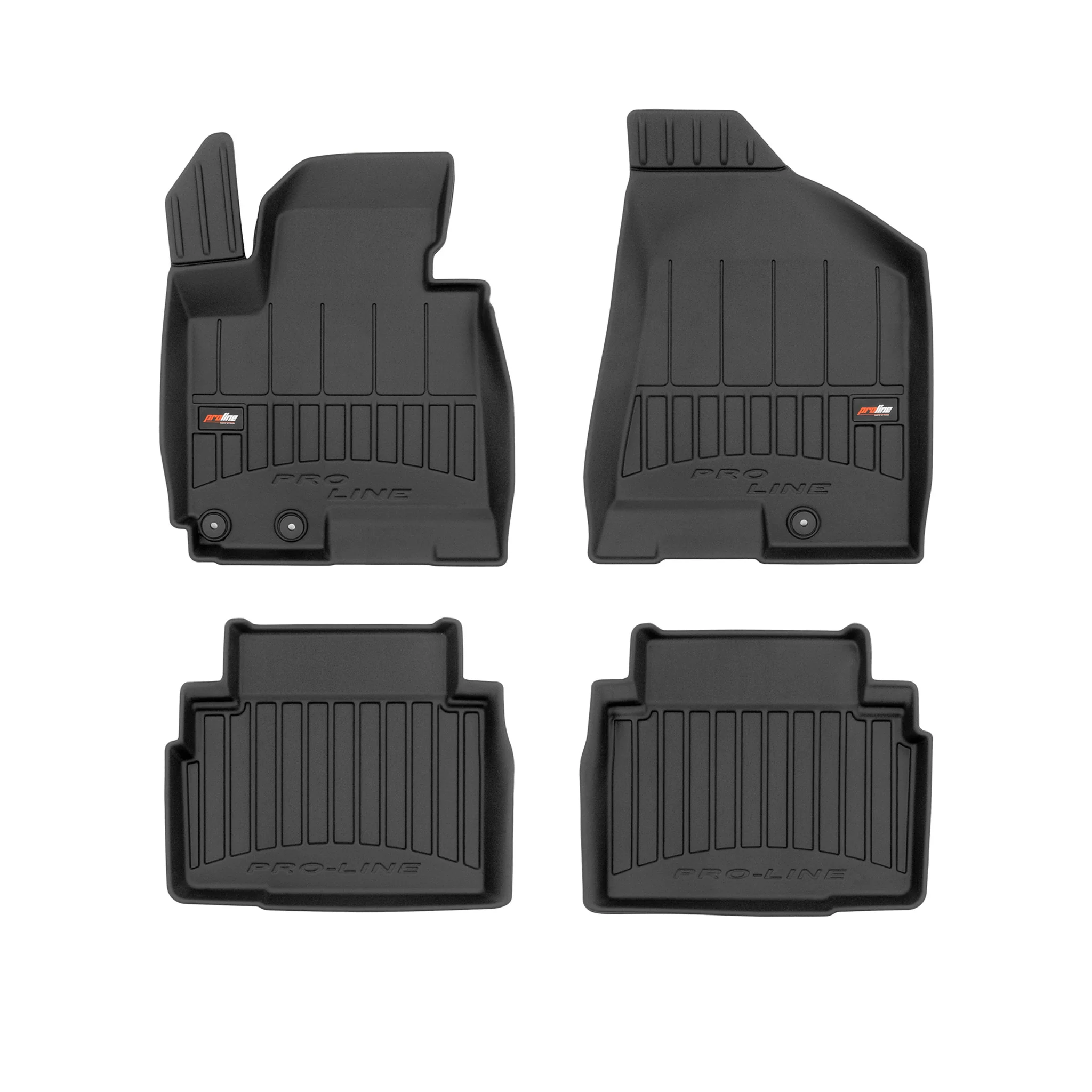 OMAC Gummi Fußmatten für Kia Sportage 2010-2015 Premium TPE Automatten 4tlg