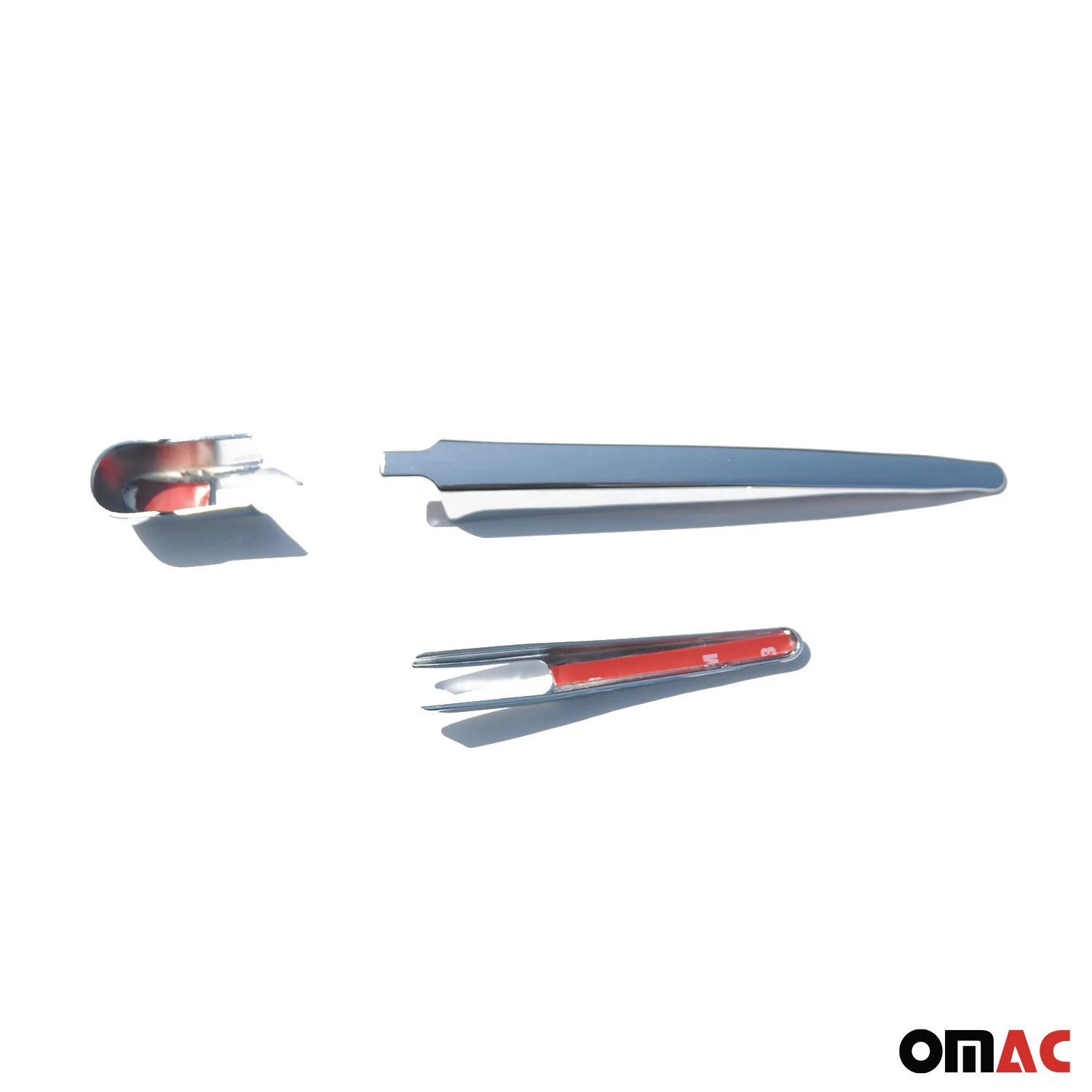 Heckscheibenwischer Blenden für Mitsubishi ASX 2010-2022 ABS Chrom abdeckung 3x - Image 9