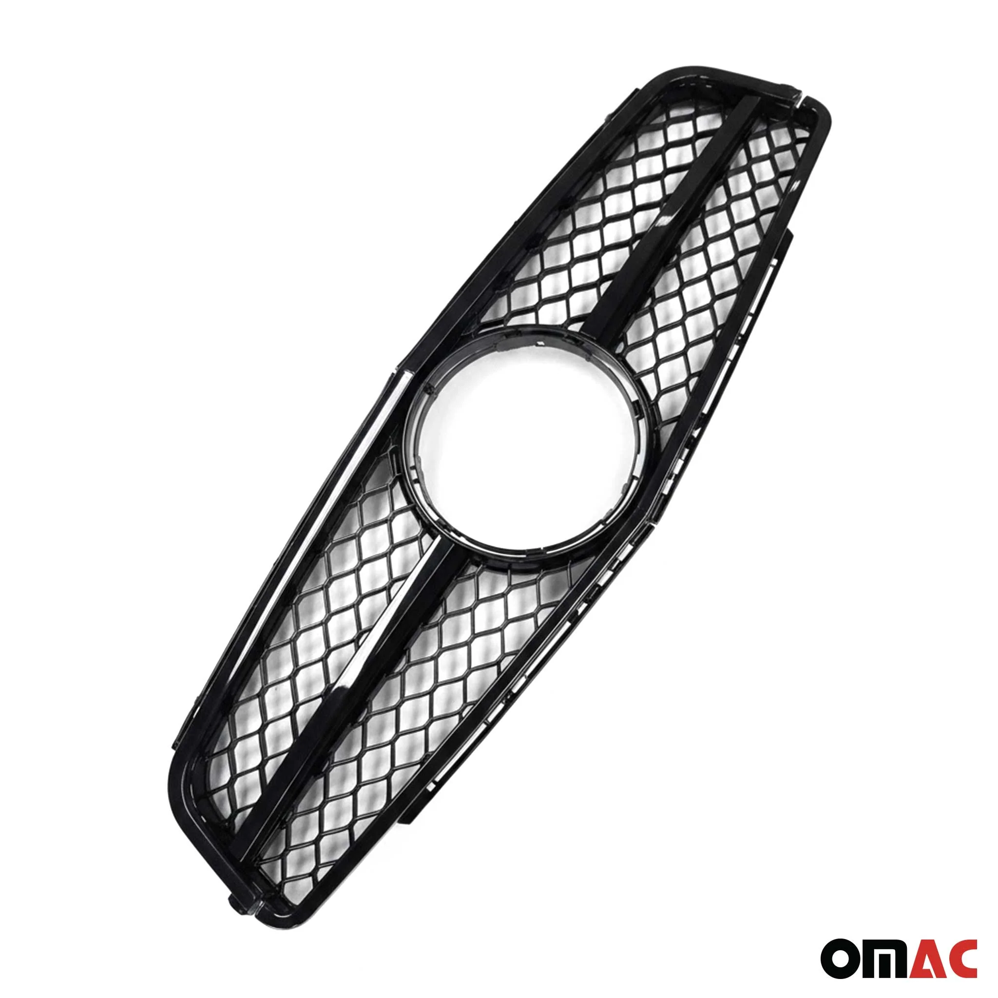 Kühlergrill Grill Frontgrill für Mercedes C Klasse W204 2011-2014 Schwarz - Image 5
