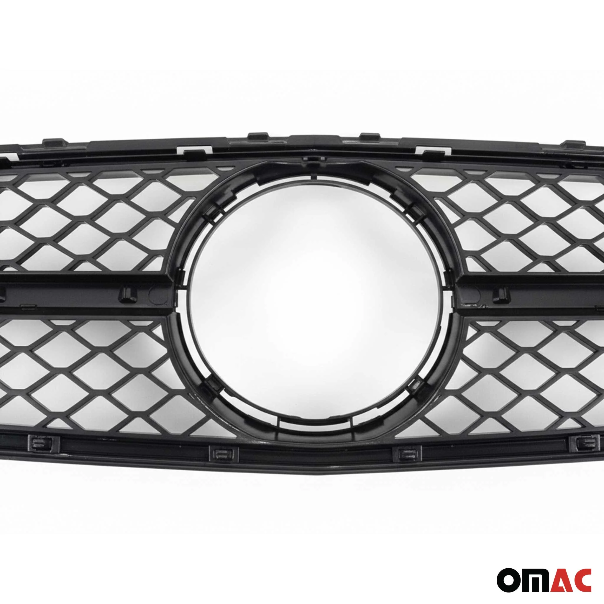 Kühlergrill Grill Frontgrill für Mercedes C Klasse W204 2011-2014 Schwarz - Image 7