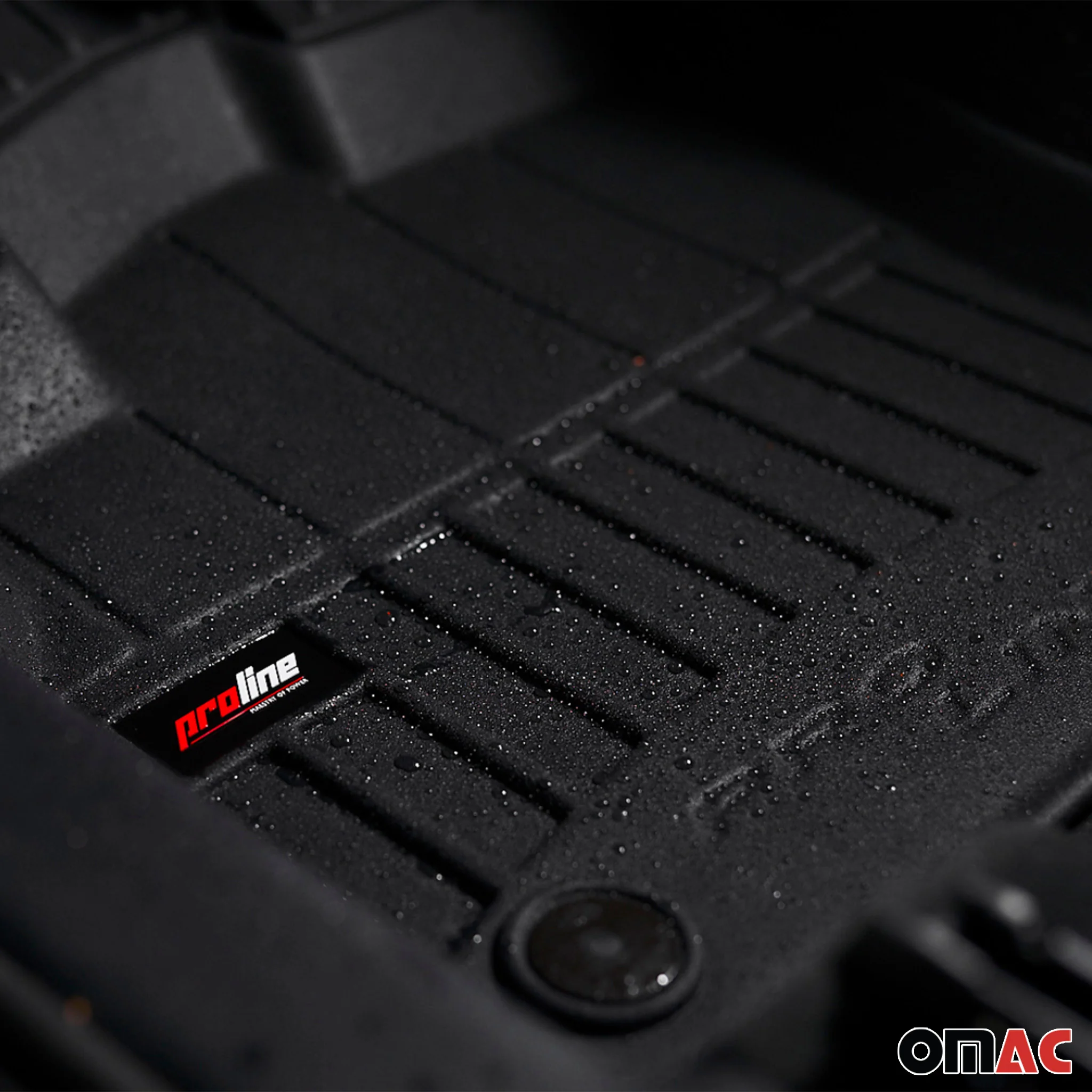 OMAC Gummi Fußmatten für Citroen DS4 2011-2015 Premium TPE Automatten Schwarz 4x - Image 3