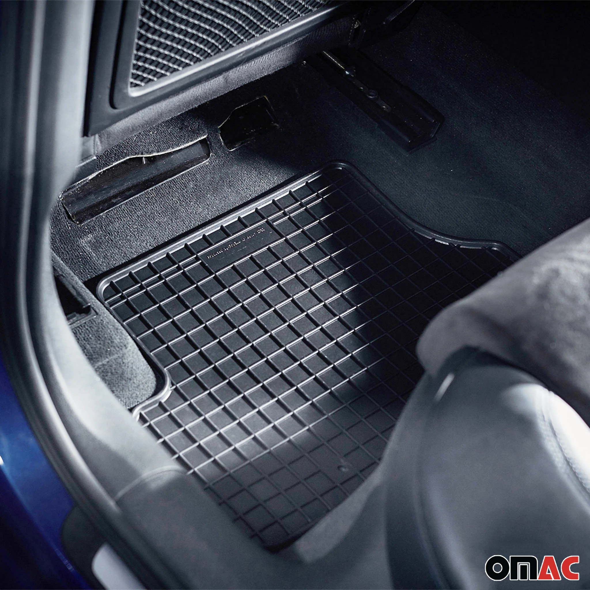 OMAC Gummi Fußmatten für Chevrolet Aveo T300 2011-2016 Automatten Schwarz 4x - Image 9