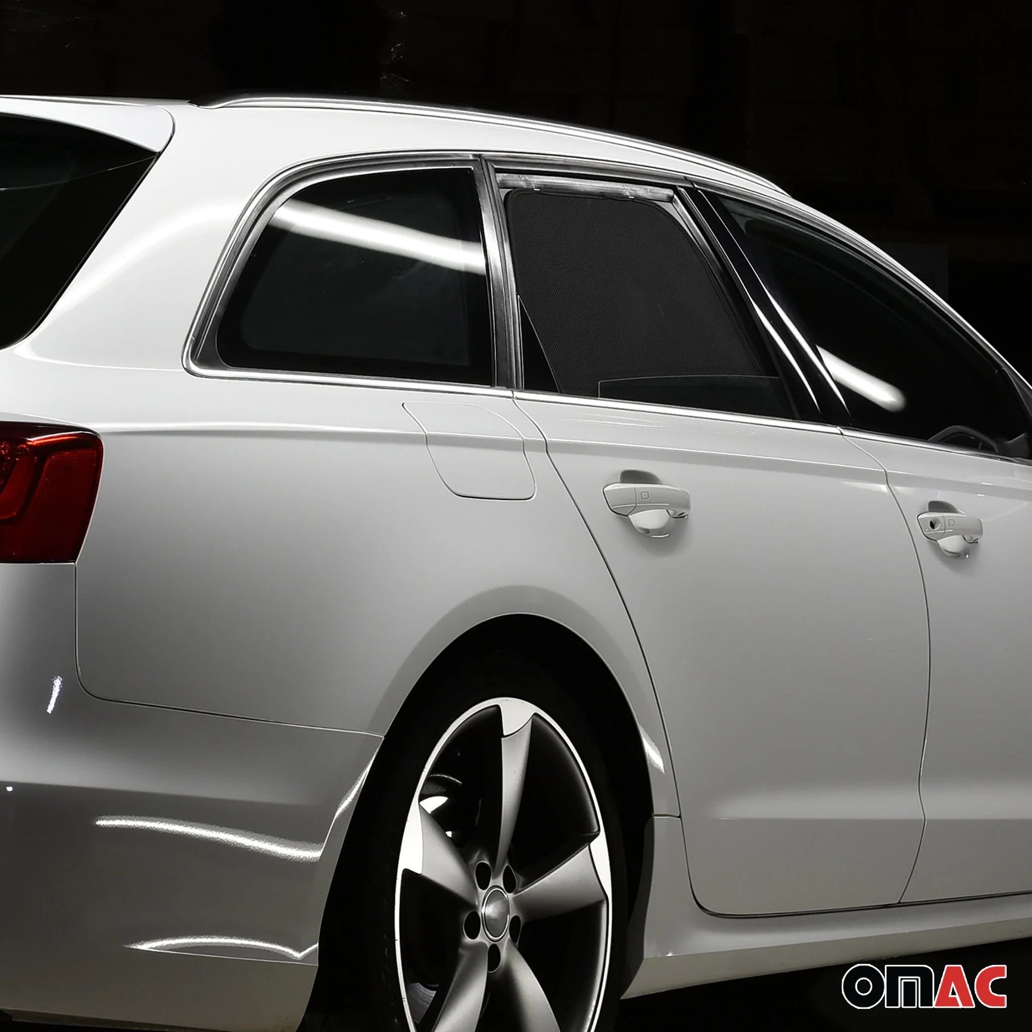 Sonnenschutz Blenden für Audi A6 C7 Avant Allroad 2011-2018 Hintere Türen 2 tlg - Image 9