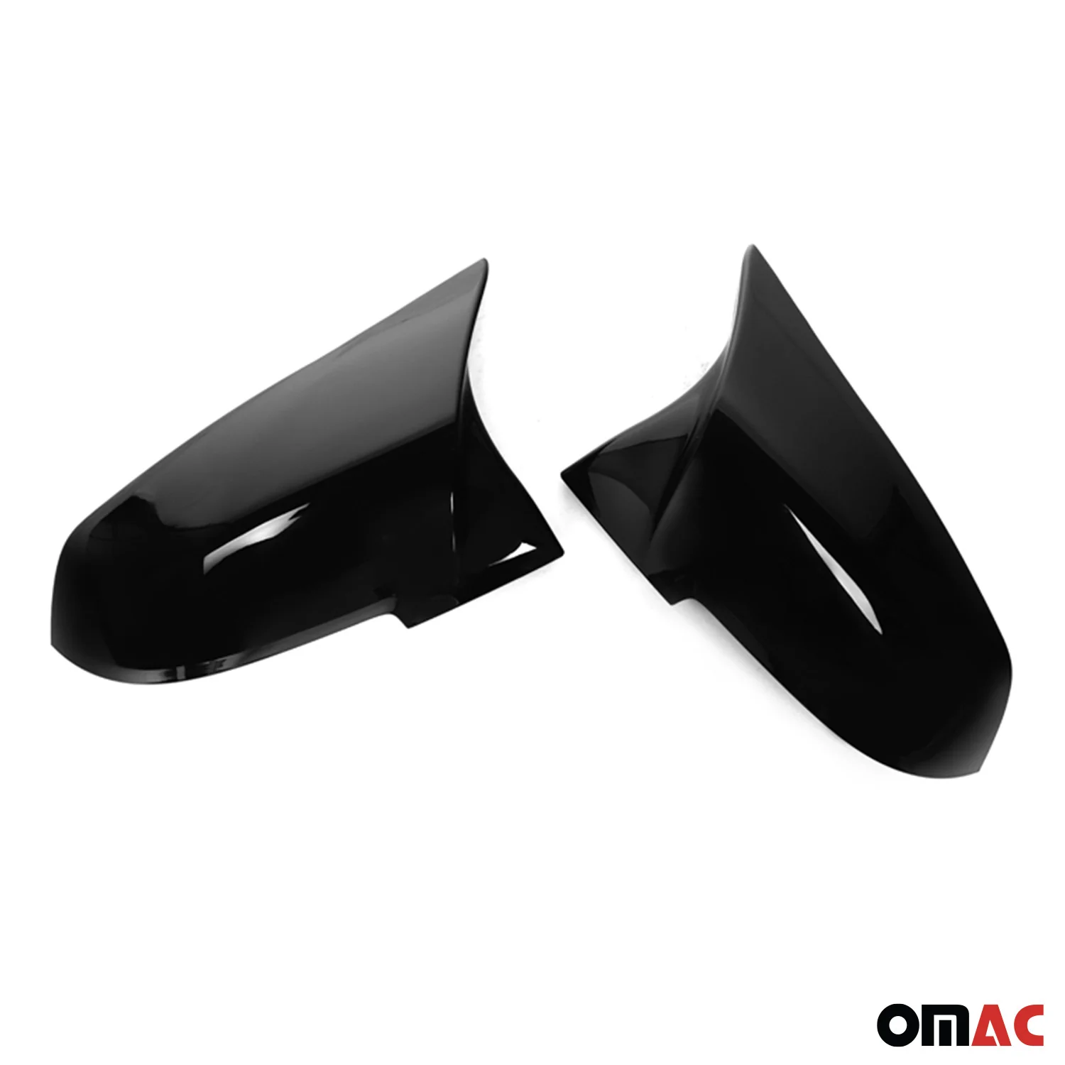 Spiegelkappen Spiegelabdeckung für BMW 1er F20 2011-2019 ABS Schwarz Glanz 2tlg - Image 4