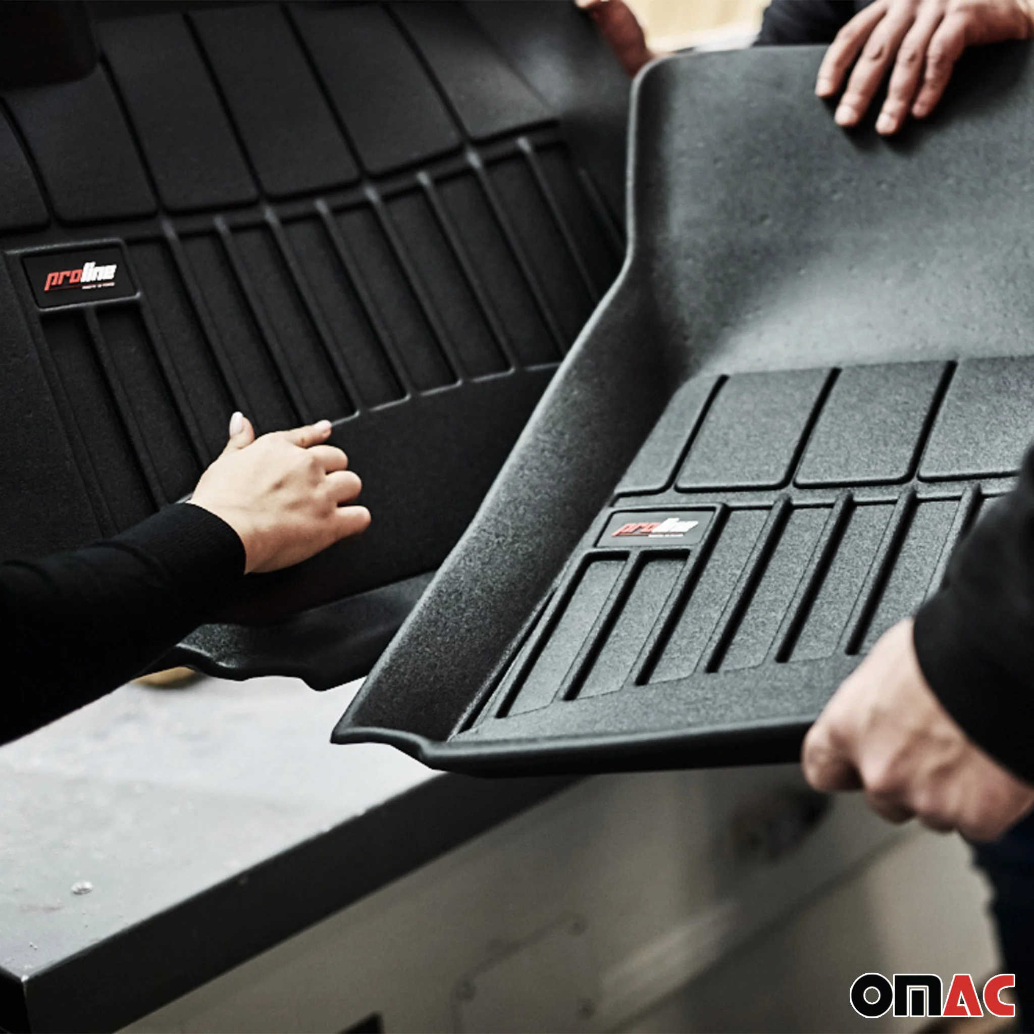 OMAC Gummi Fußmatten für Peugeot 2008 2013-2019 Premium TPE Automatten 4tlg - Image 5