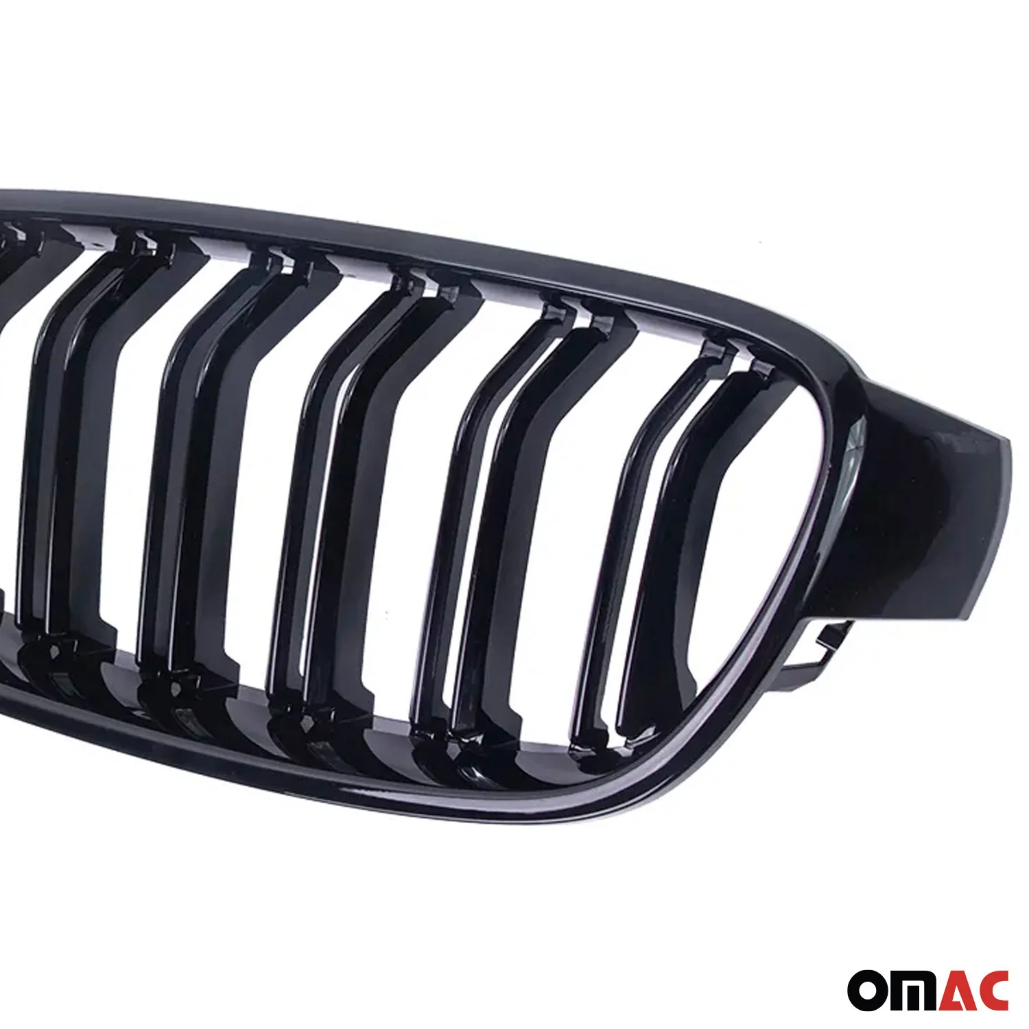 Nieren Grill Kühlergrill für BMW 4er F32 F33 F36 2013-2020 M-Tech Schwarz Glanz - Image 6