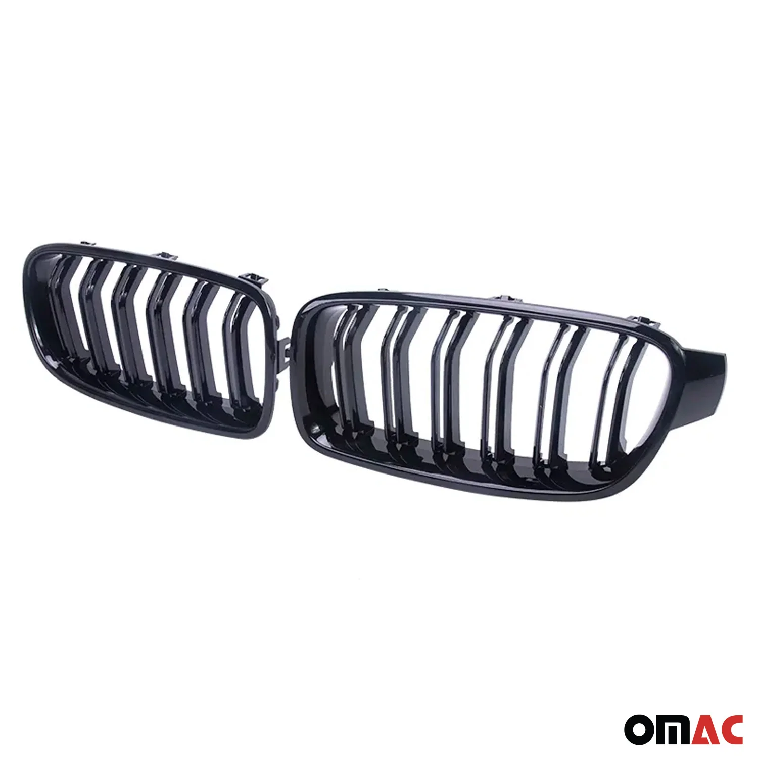 Nieren Grill Kühlergrill für BMW 4er F32 F33 F36 2013-2020 M4 Schwarz - Image 2