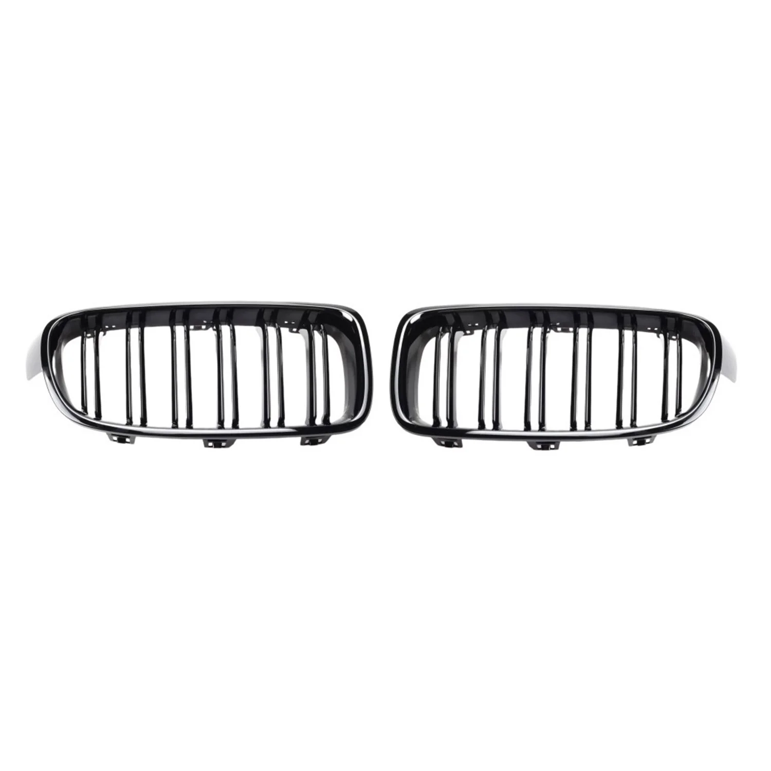 Nieren Grill Kühlergrill für BMW M3 F80 2014-2018 Schwarz Glanz