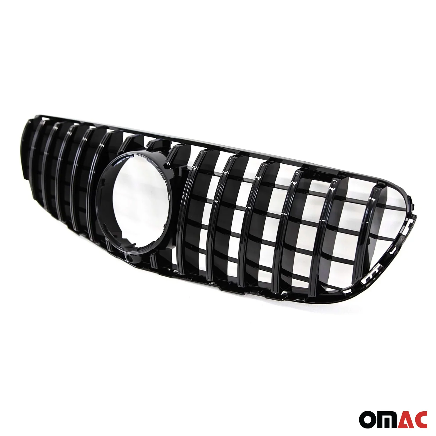 Kühlergrill Grill Frontgrill für Mercedes GLC X253 C253 2015-2019 Schwarz - Image 3