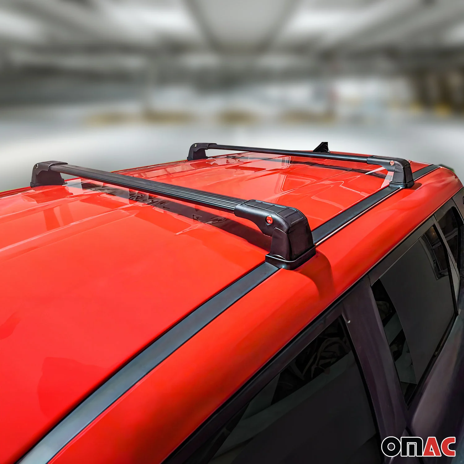 Dachträger Grundtäger für Fiat Tipo Limo 2015-2026 75kg Aluminium Schwarz 2 tlg - Image 3