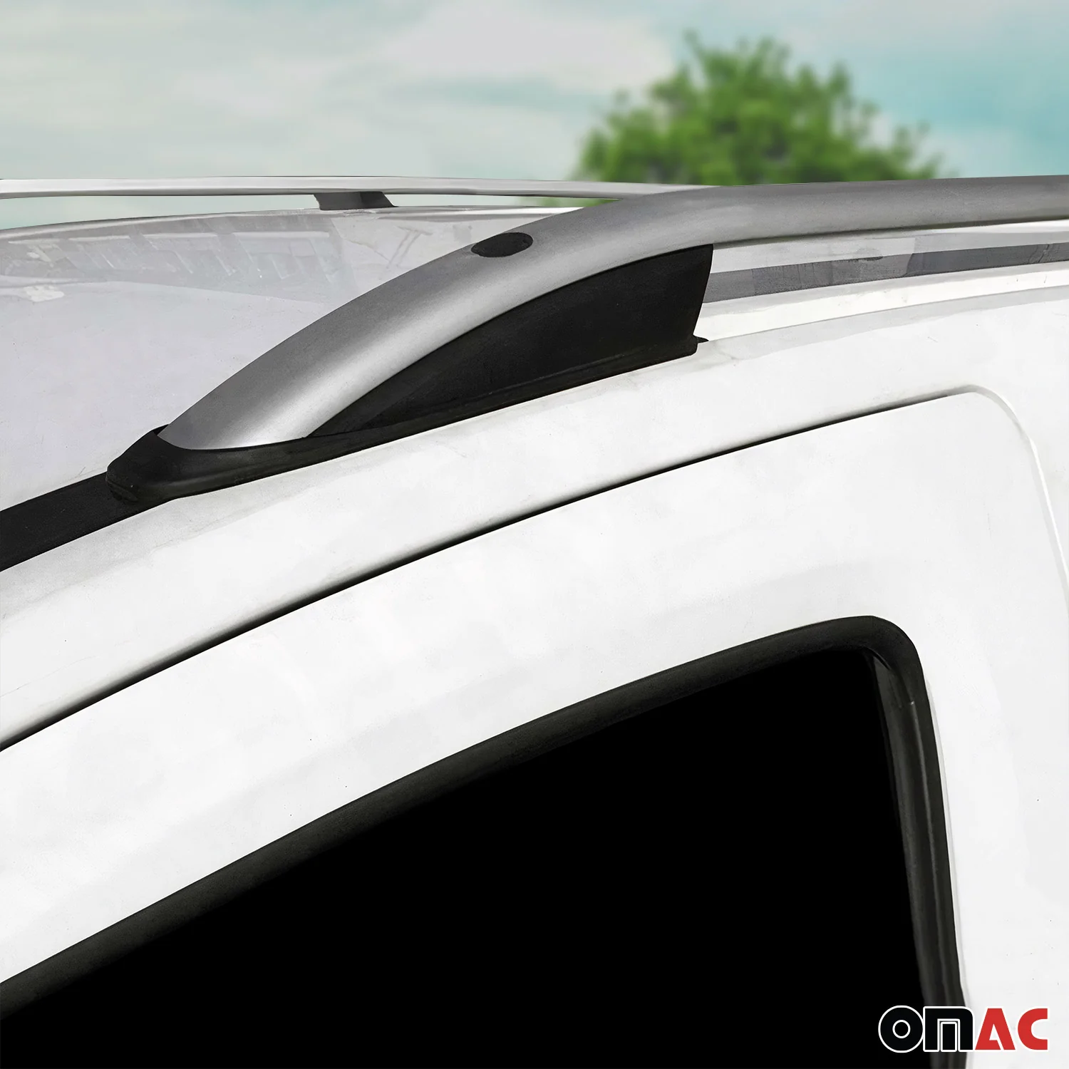 Dachreling Dachträger für Peugeot 3008 2016-2019 Grau Aluminium 2 tlg - Image 5