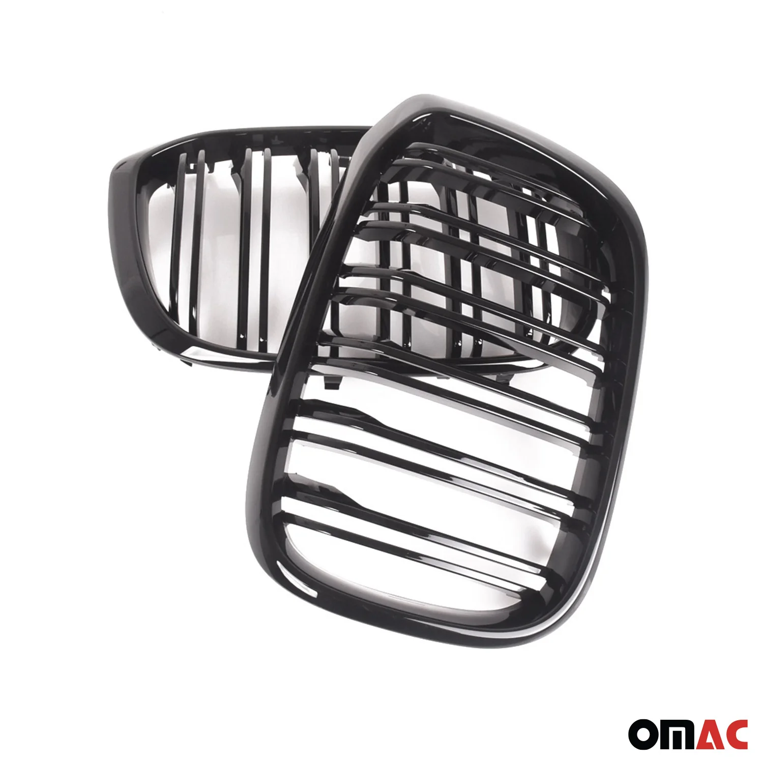 Nieren Grill Kühlergrill für BMW X4 G02 2018-2024 Schwarz Glanz - Image 3