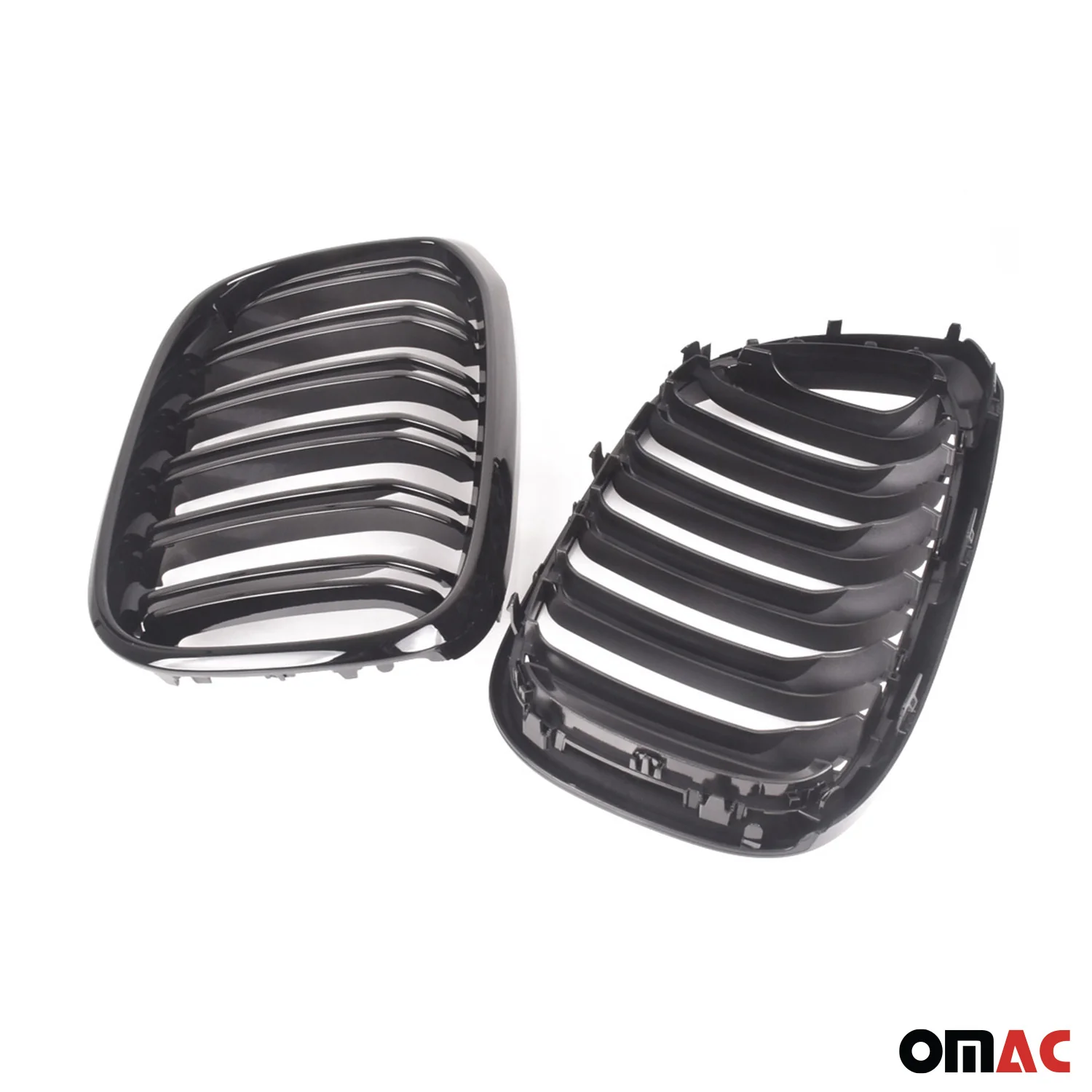 Nieren Grill Kühlergrill für BMW X4 G02 2018-2024 Schwarz Glanz - Image 4