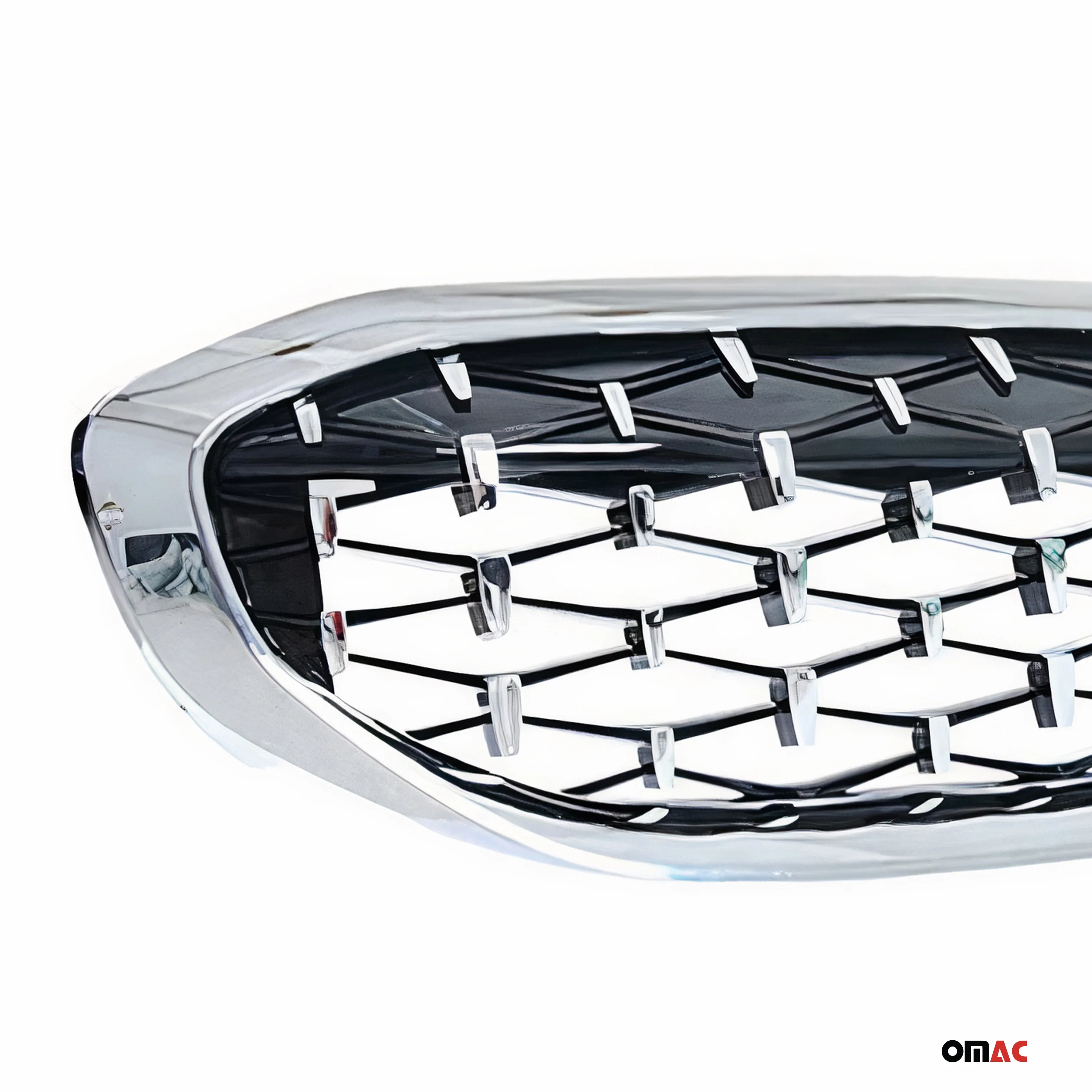 Nieren Grill Kühlergrill für BMW 3er G20 M-Tech 2019-2024 Silber - Image 3