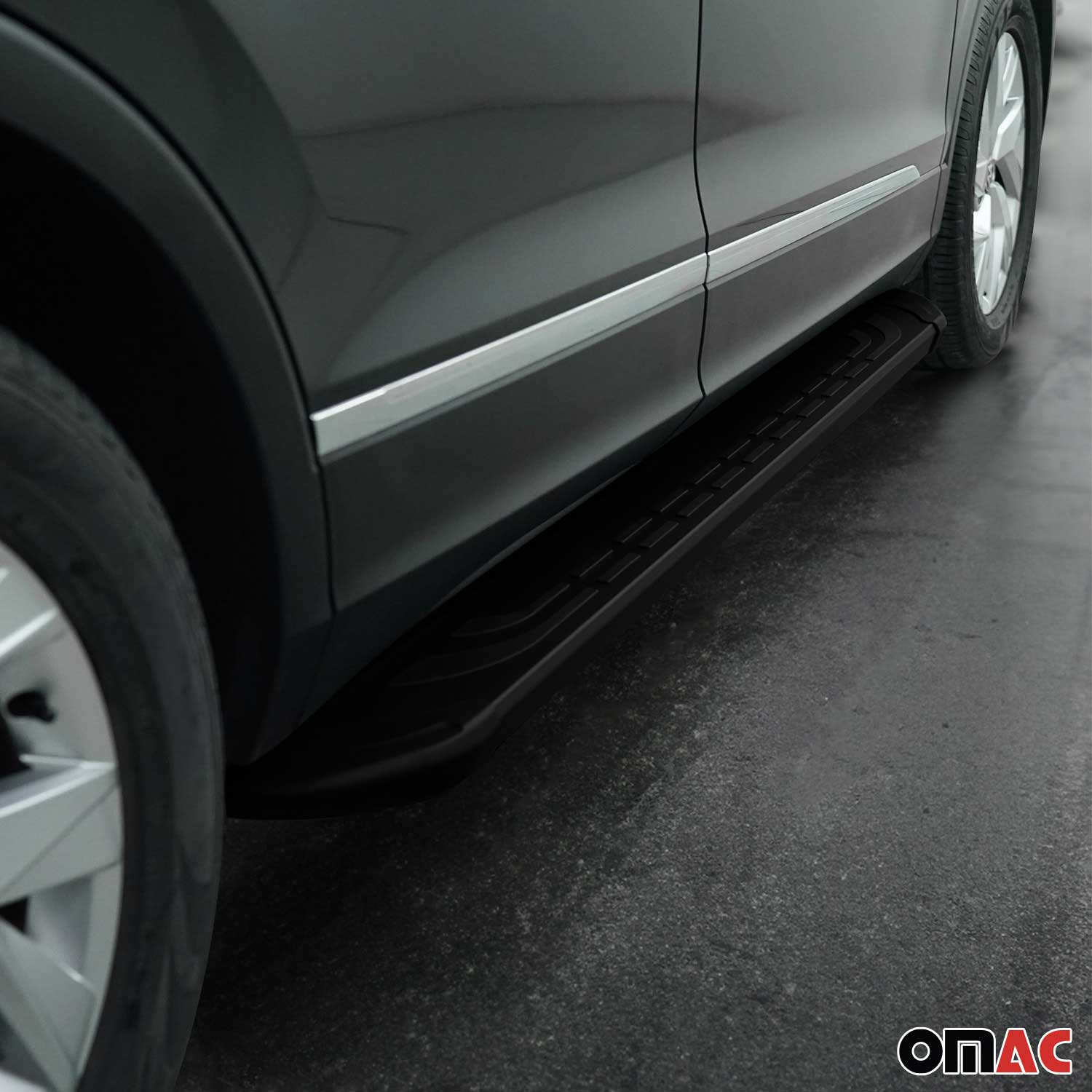 Trittbretter Seitenschweller Seitenbretter für MG EHS 2019-2023 Alu Schwarz - Image 3