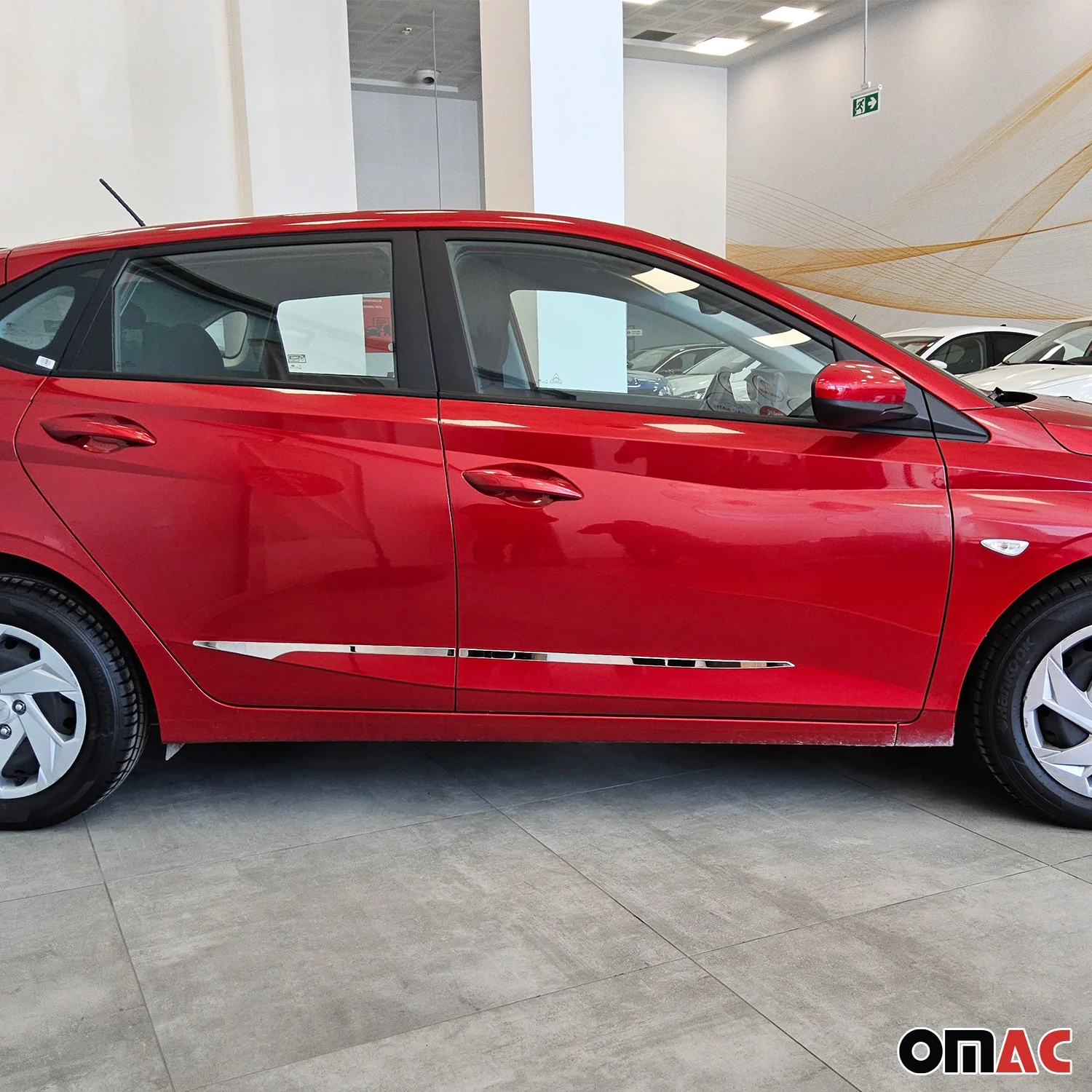 Seitenschutzleiste Türleisten für Hyundai i20 III Schrägheck 2020-2026 Edelstahl - Image 2