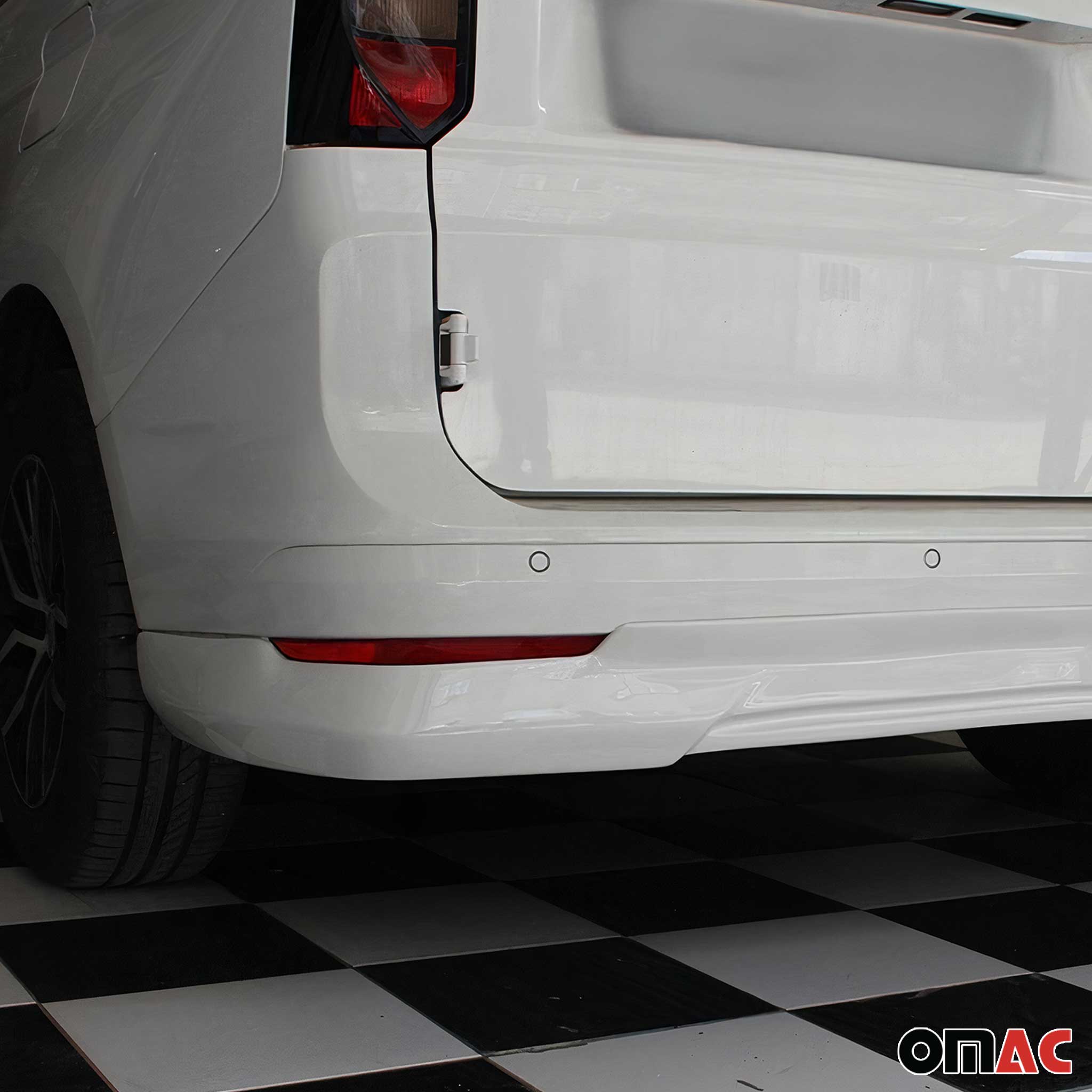 Heckspoiler Lippe Stoßstange Splitter für VW Caddy 2020-2026 Langer Grundiert - Image 4