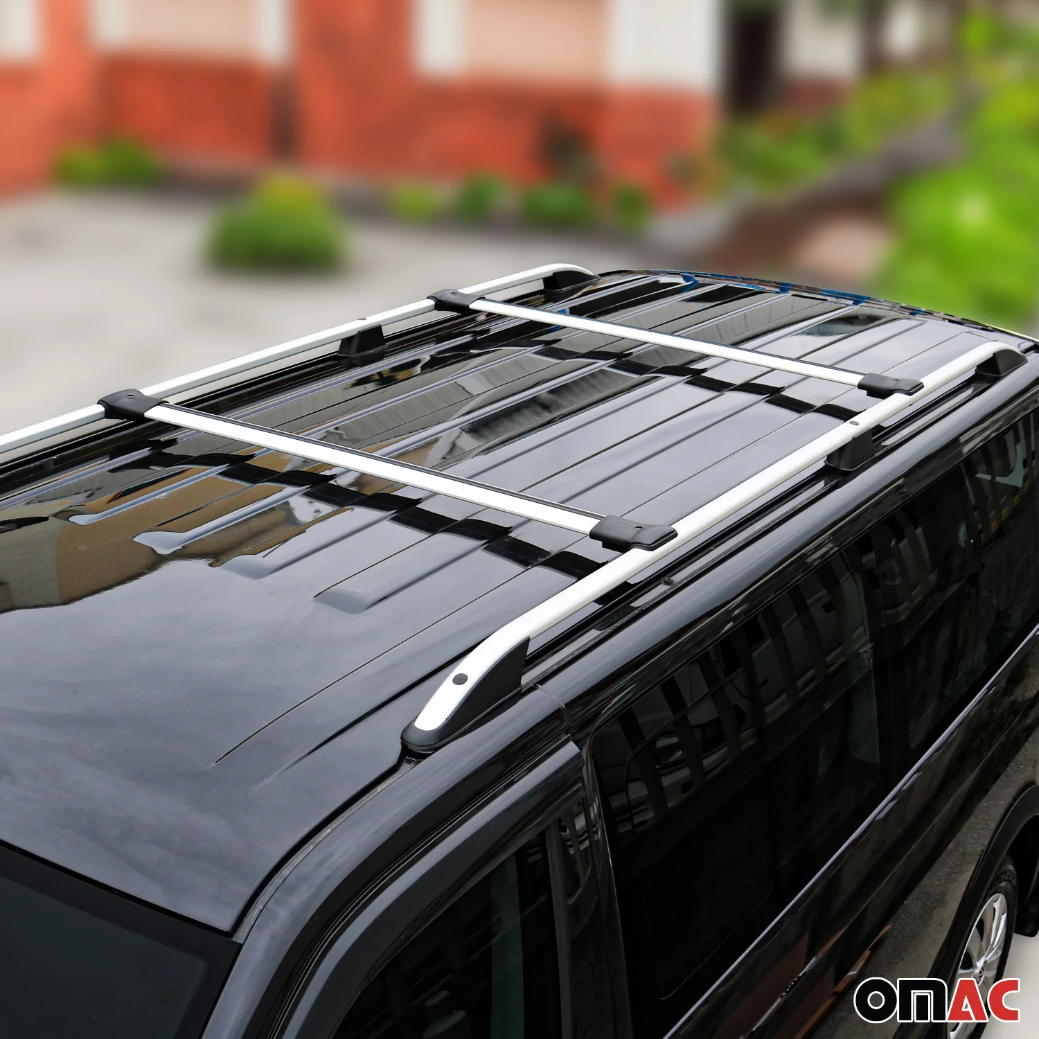 Dachträger Grundtäger für VW T7 Multivan 2021-2026 75kg Aluminium Silber 2 tlg - Image 3
