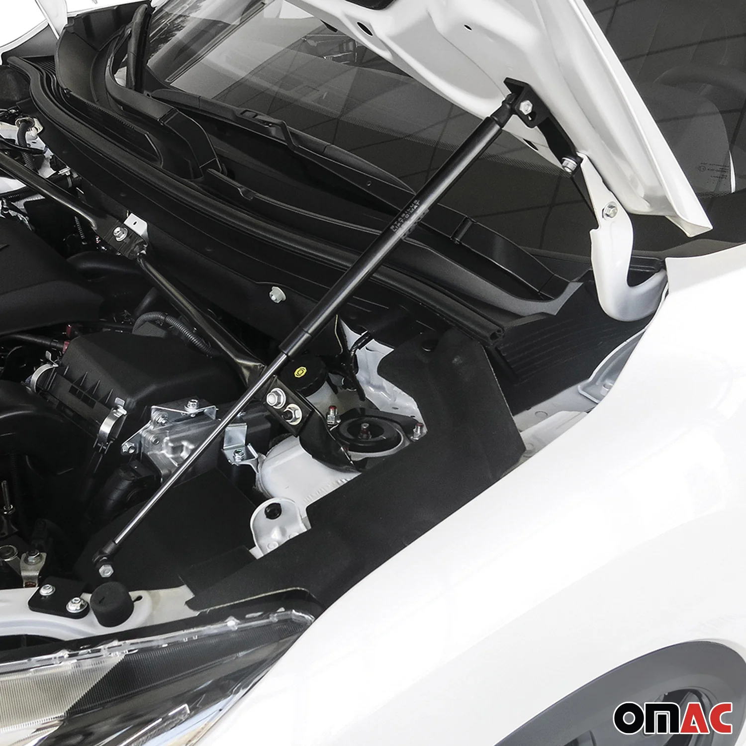 2x Motorhaubendämpfer Gasfeder Dämpfer für Mitsubishi Eclipse 2018-2020 Stahl - Image 2
