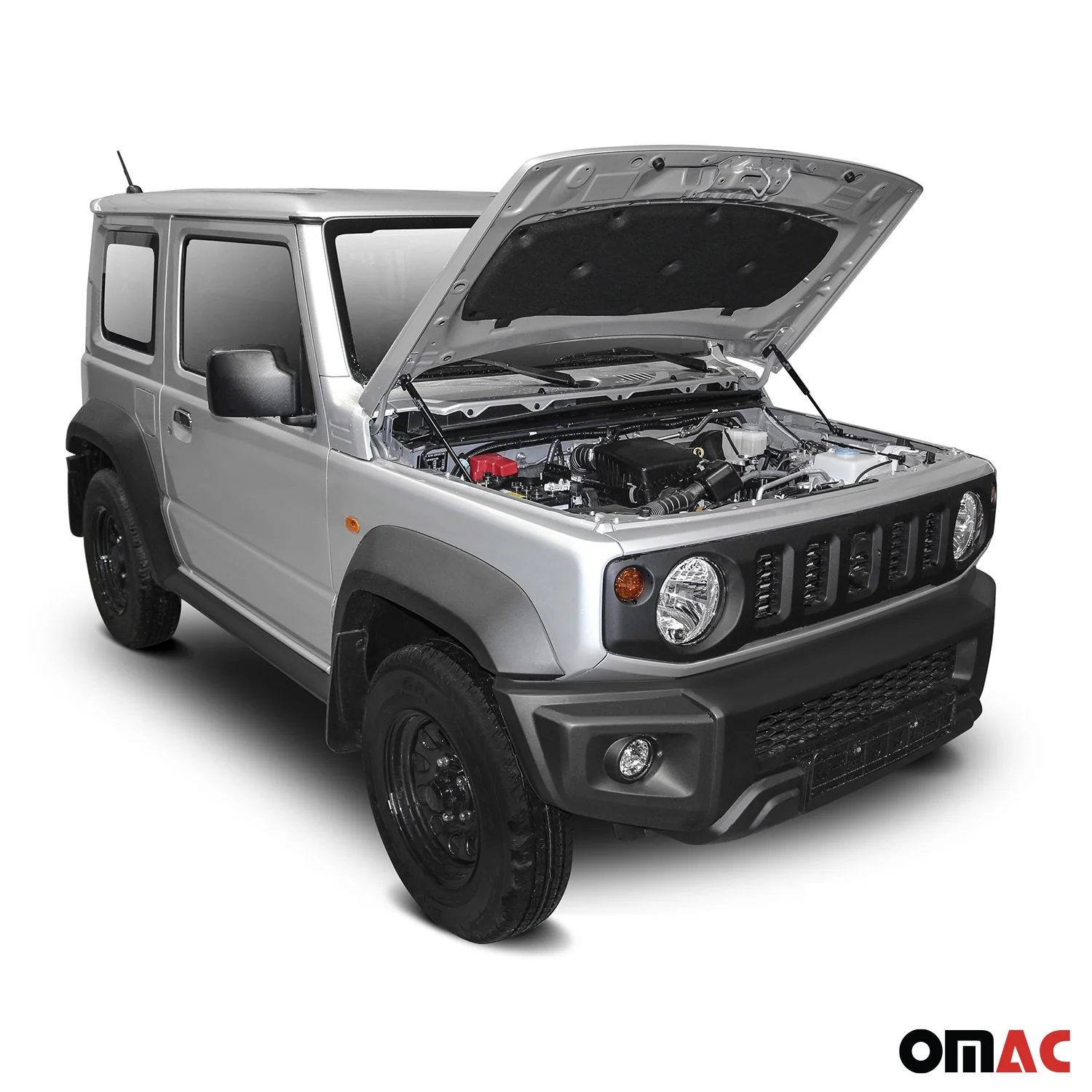 2x Motorhaubendämpfer Gasfeder Dämpfer für Suzuki Jimny 2018-2024 Stahl - Image 2
