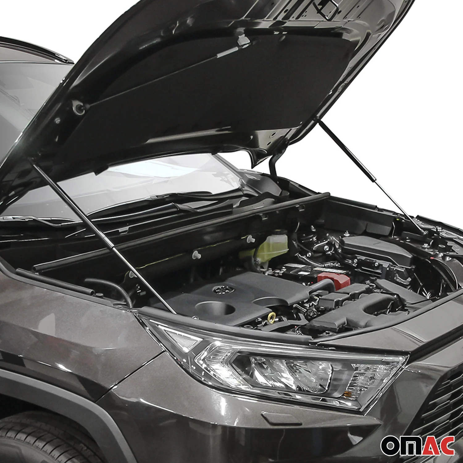 2x Motorhaubendämpfer Gasfeder Dämpfer für Toyota RAV4 2019-2024 Stahl - Image 3