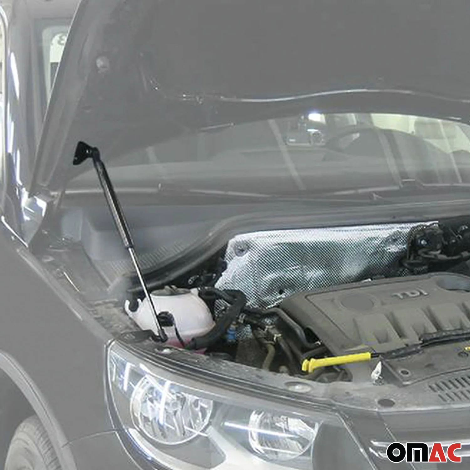 2x Motorhaubendämpfer Gasfeder Dämpfer für VW Tiguan 2011-2016 FL Stahl - Image 3