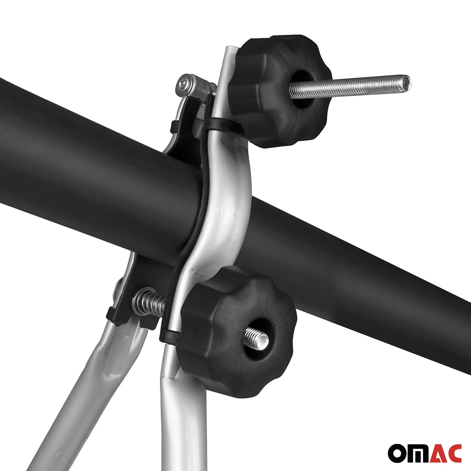 Menabo Fahrradträger Huggy Dachfahrradträger für Fahrrad bis 15kg ABE Stahl 2tlg - Image 5