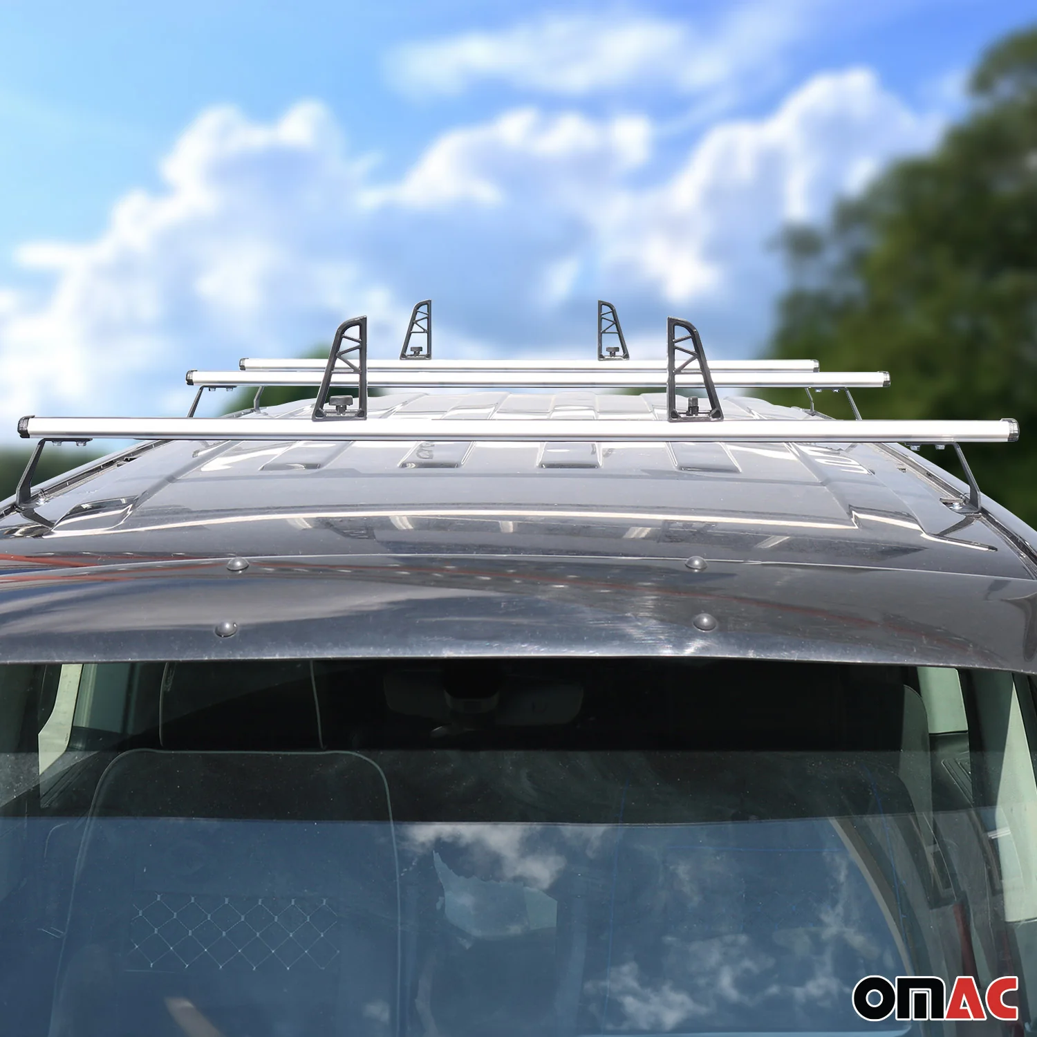 3x Dachträger + Leiterhalter Set für Mercedes Vito W639 2003-2014 Lastanschläge - Image 4