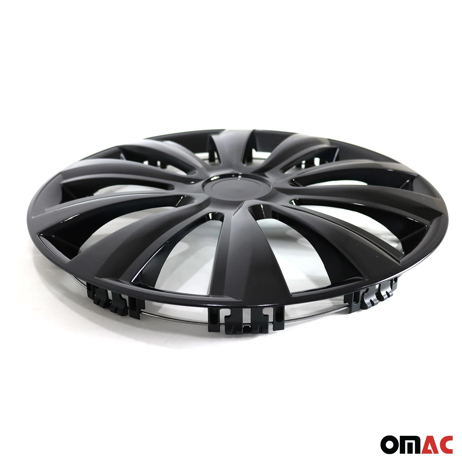 4x Radkappen Radzierblenden Radblenden Radkappensatz für Auto 16" Zoll Schwarz - Image 6
