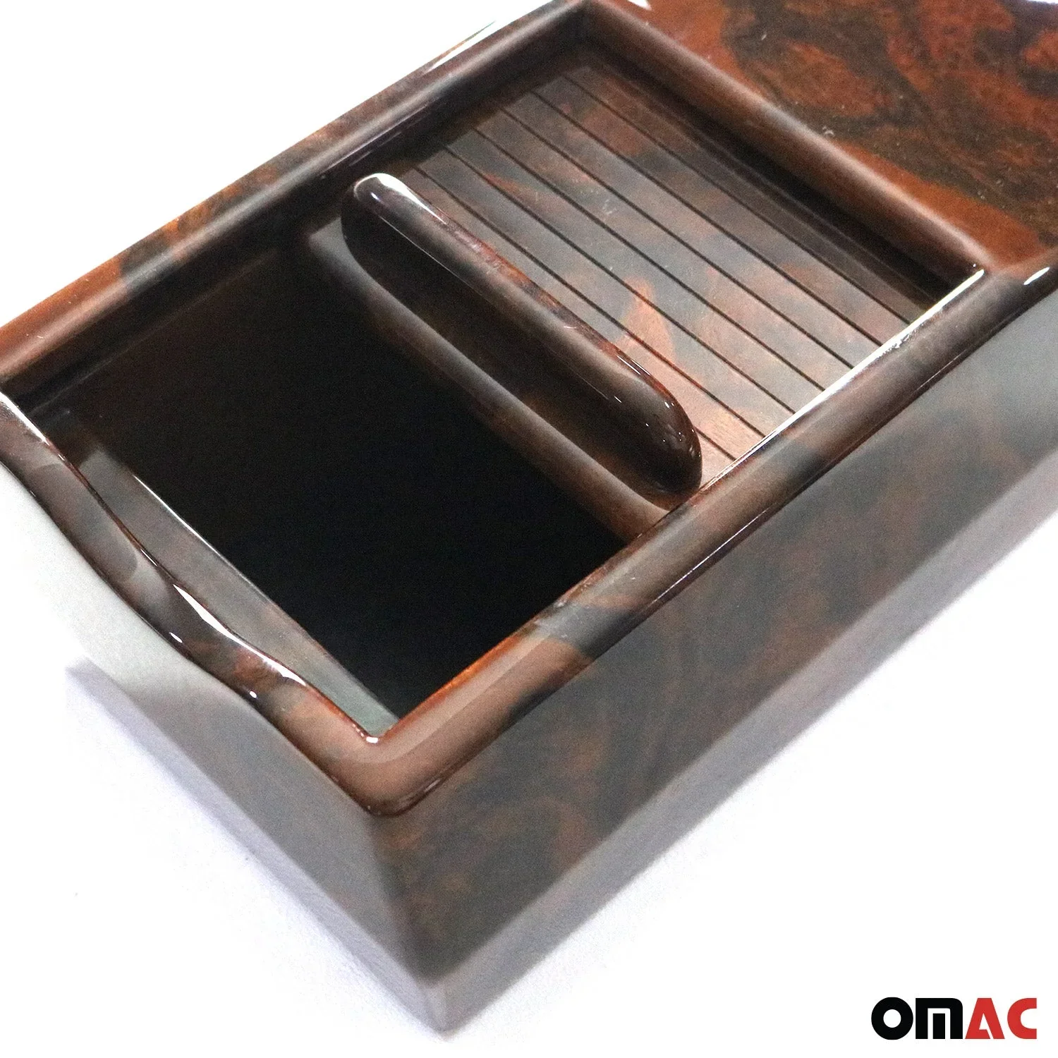 Ablagebox Tapebox Für Mercedes SL-Klasse R107 C107 1972-1989 Edelholz Wurzelholz - Image 3