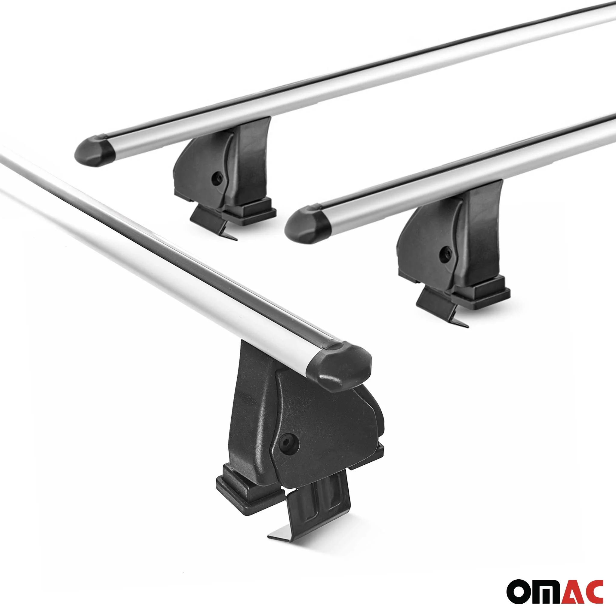 Alu Dachträger für Renault Captur I 2013-2019 TÜV T-Nut 75 kg 2tlg Silber - Image 9
