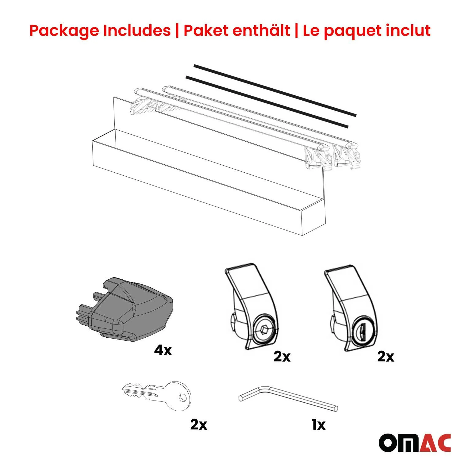 Dachträger Grundtäger für Honda HR-V 2021-2026 90kg Aluminium Silber 2 tlg ABE - Image 8