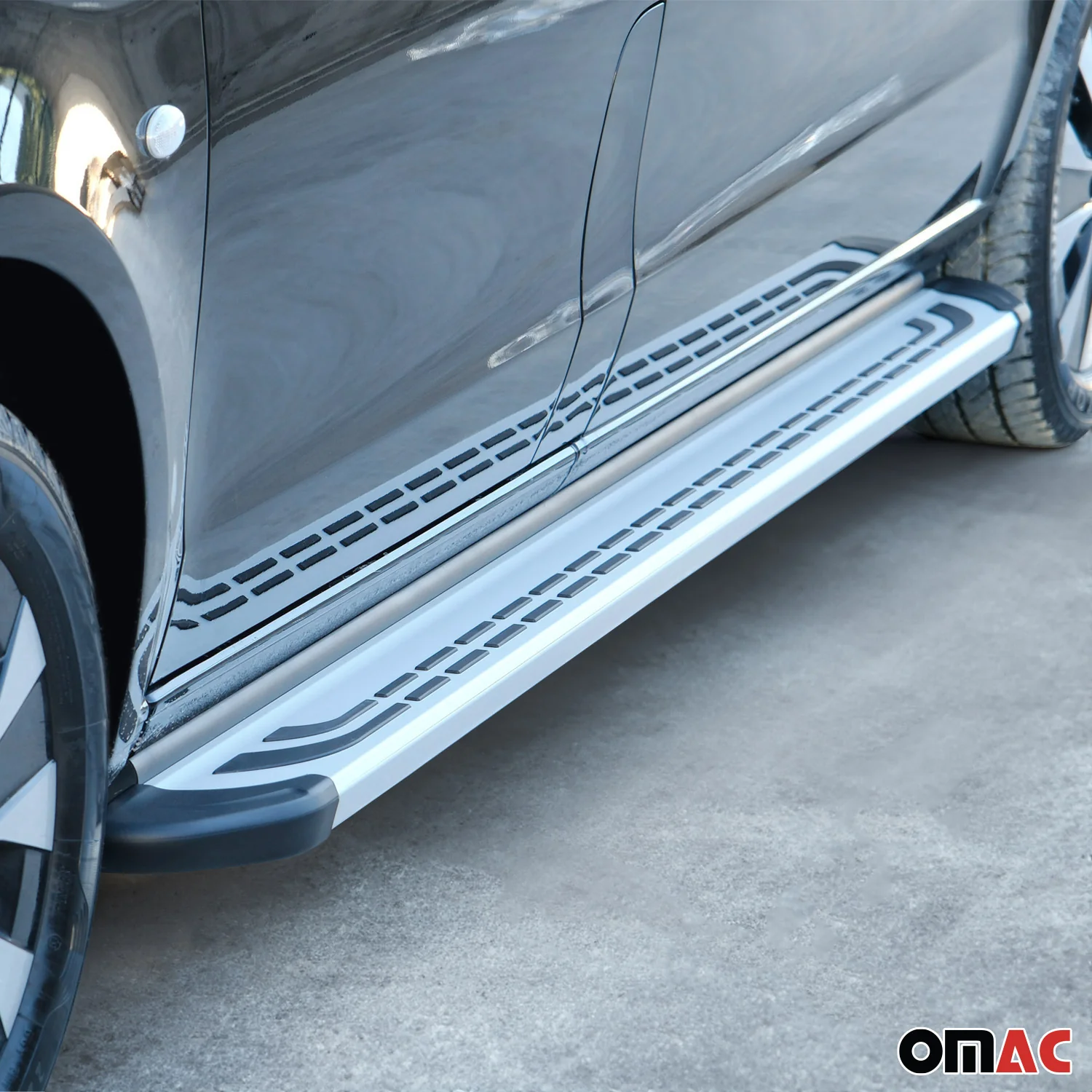 Alu Trittbretter Seitenschweller Seitenbretter für Hyundai ix35 2009-2015 Grau - Image 11