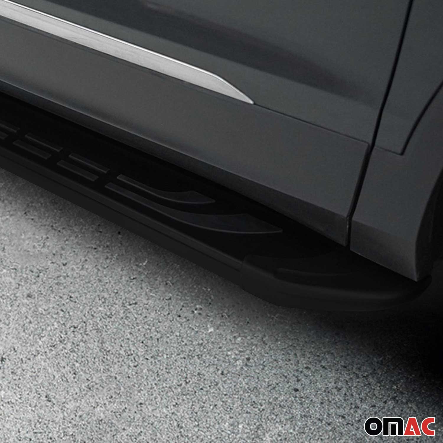 Alu Trittbretter Seitenschweller Seitenbretter für VW Tiguan mk2 2016-24 Schwarz - Image 5