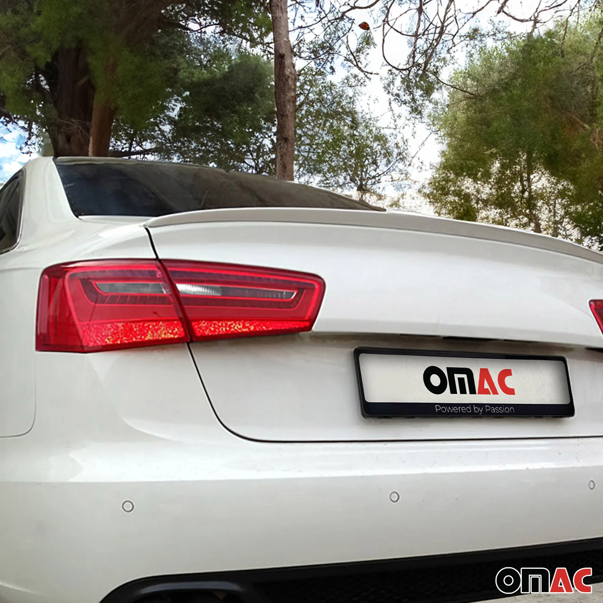 Heckspoiler Heckflügel Hecklippe für Audi A6 Limo C7 2011-2018 Farbe LY9C ABS - Image 2