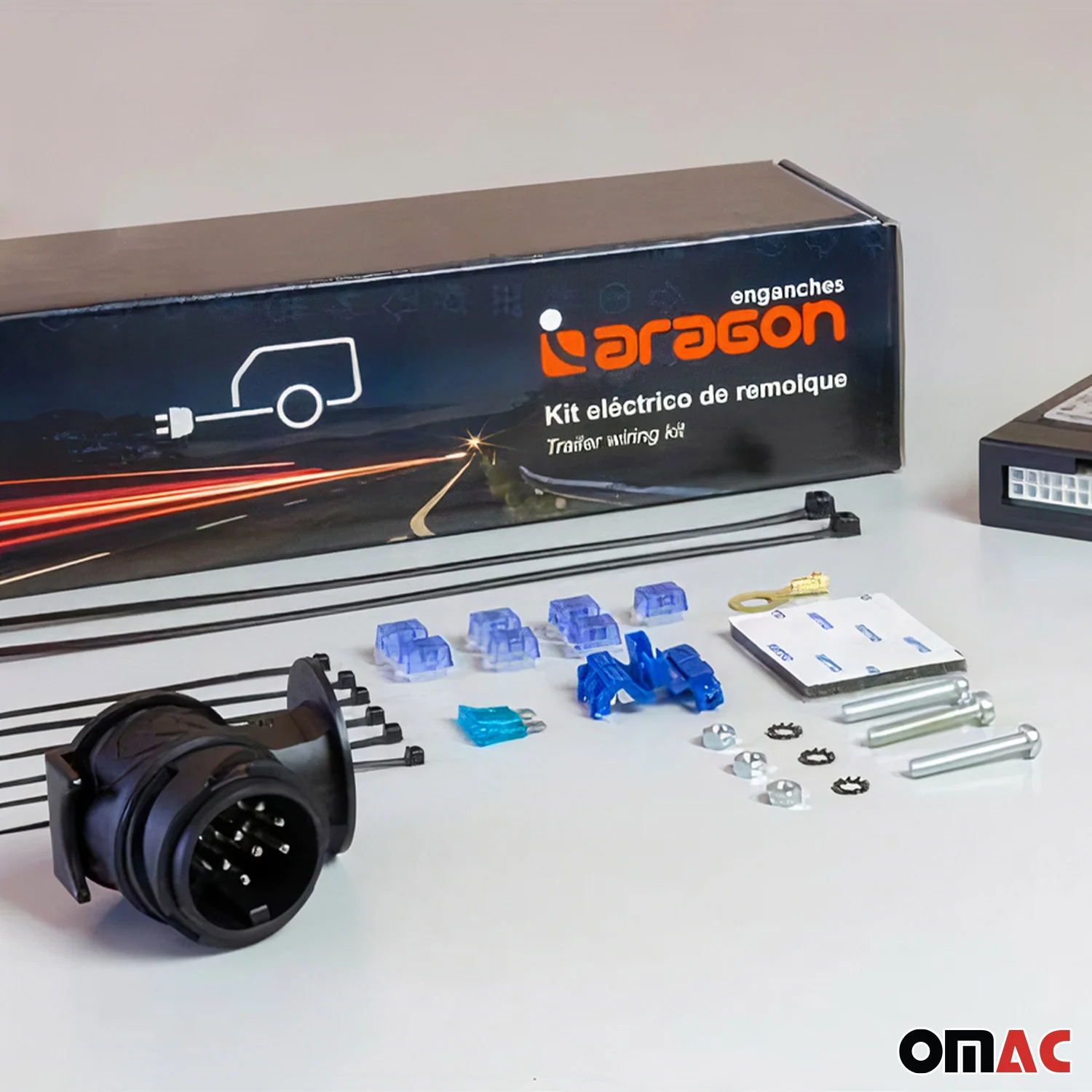 Aragon Anhängerkupplung E-Satz 13pin für Fiat Panda Hybrid 2020-2026 ABE - Image 9