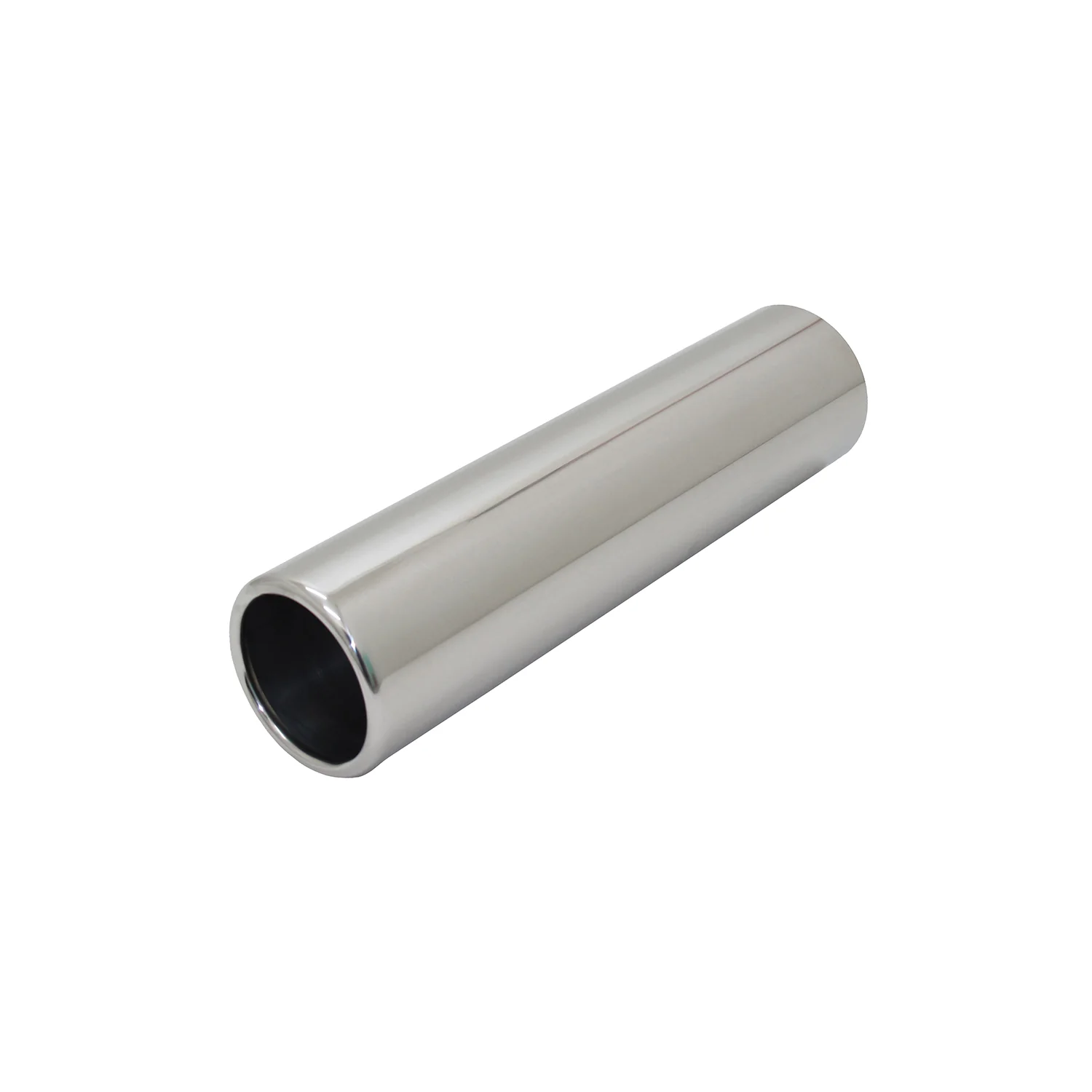 Auspuff Endrohr Edelstahl 1x90mm zum ANSCHWEISSEN AUSPUFF ENDSCHALLDÄMPFER ABE