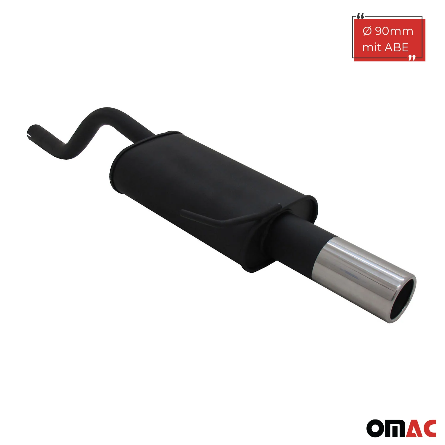 Novus Sportauspuff für Renault Clio 2 1x90mm Endschalldämpfer mit ABE - Image 2