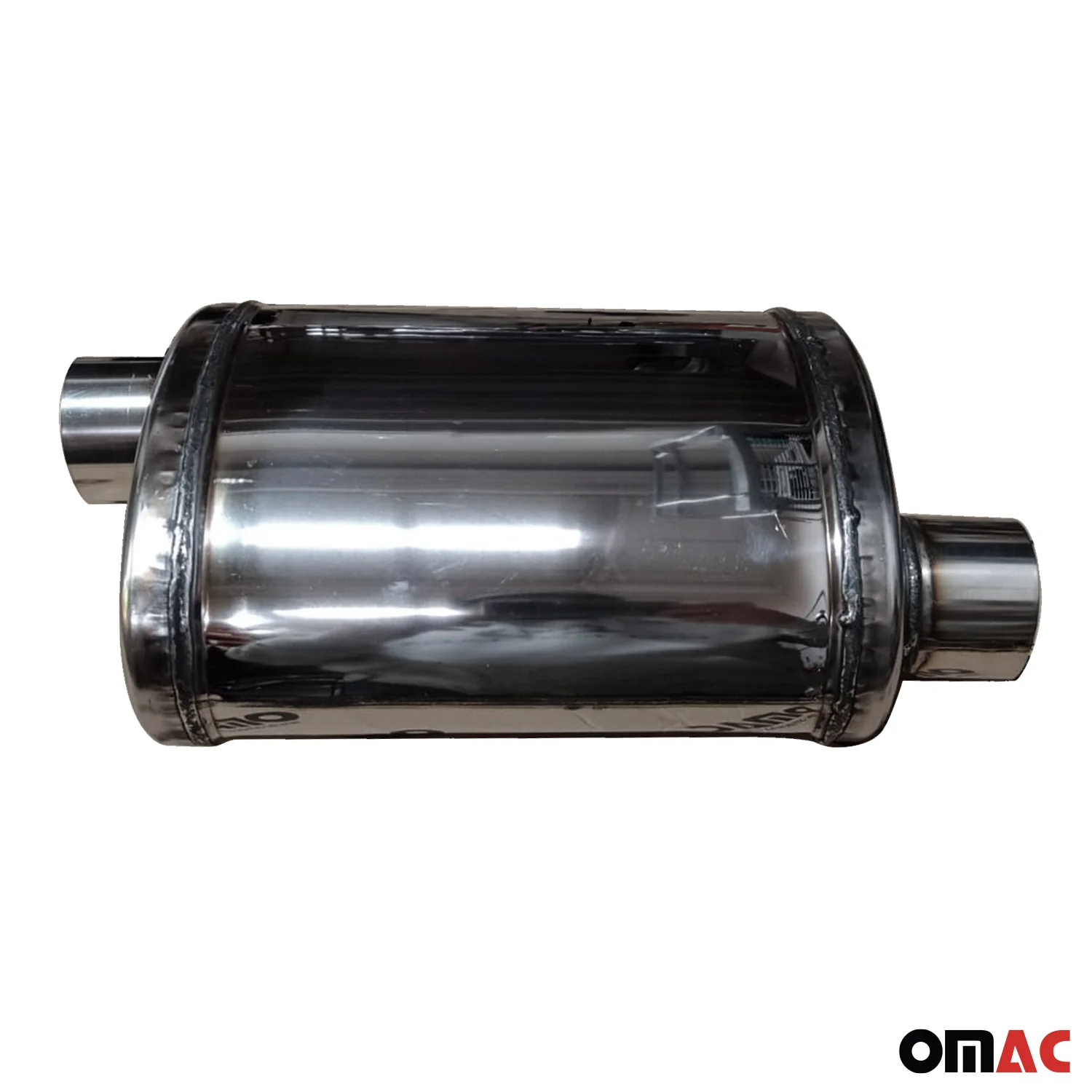 Auspuffblende Endrohr Edelstahl Universal Exhaust 135x220 mm 250 mm ø60 mm - Image 2