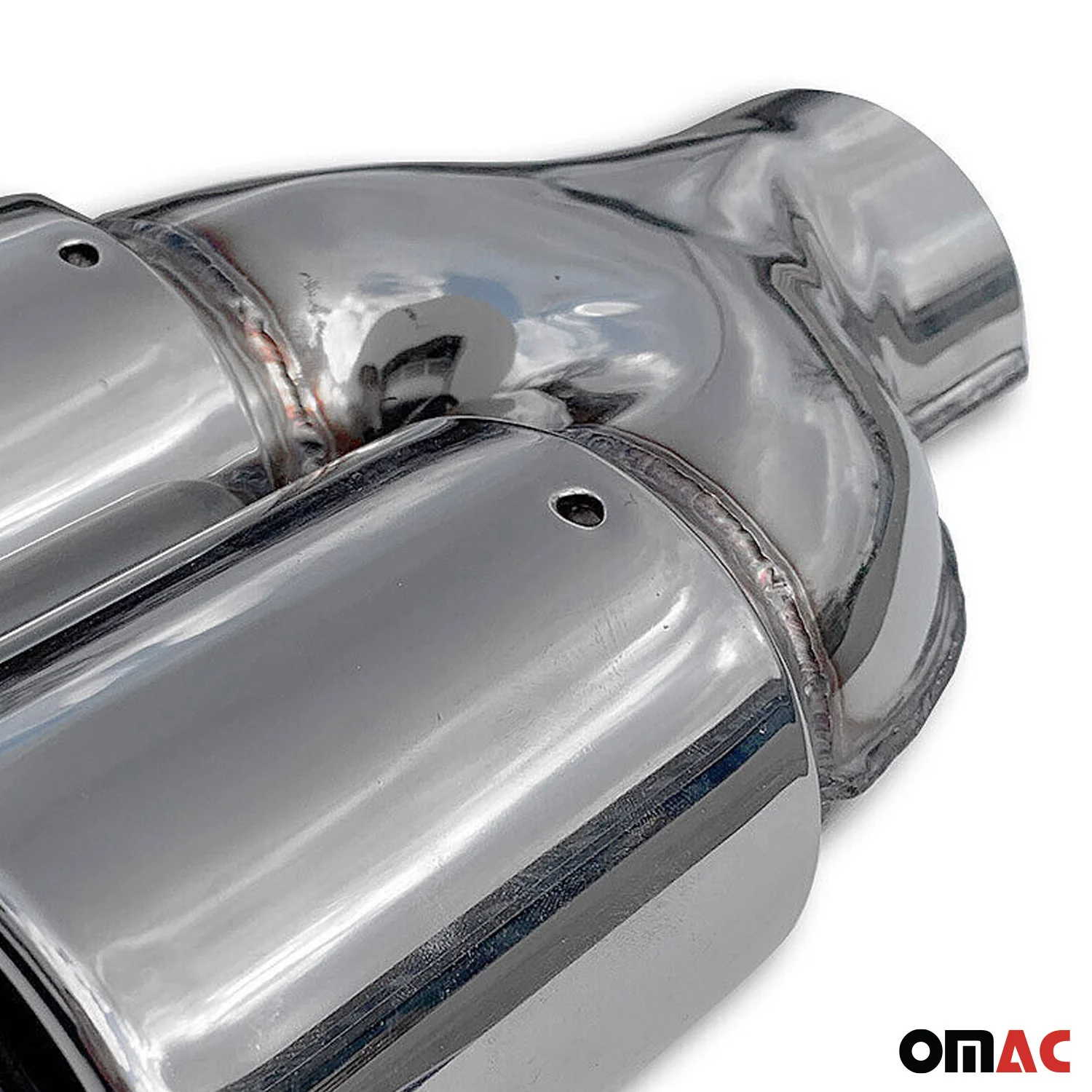 Auspuffblende Endrohr für Renault Clio 2012-2019 Edelstahl Chrom 2tlg - Image 6