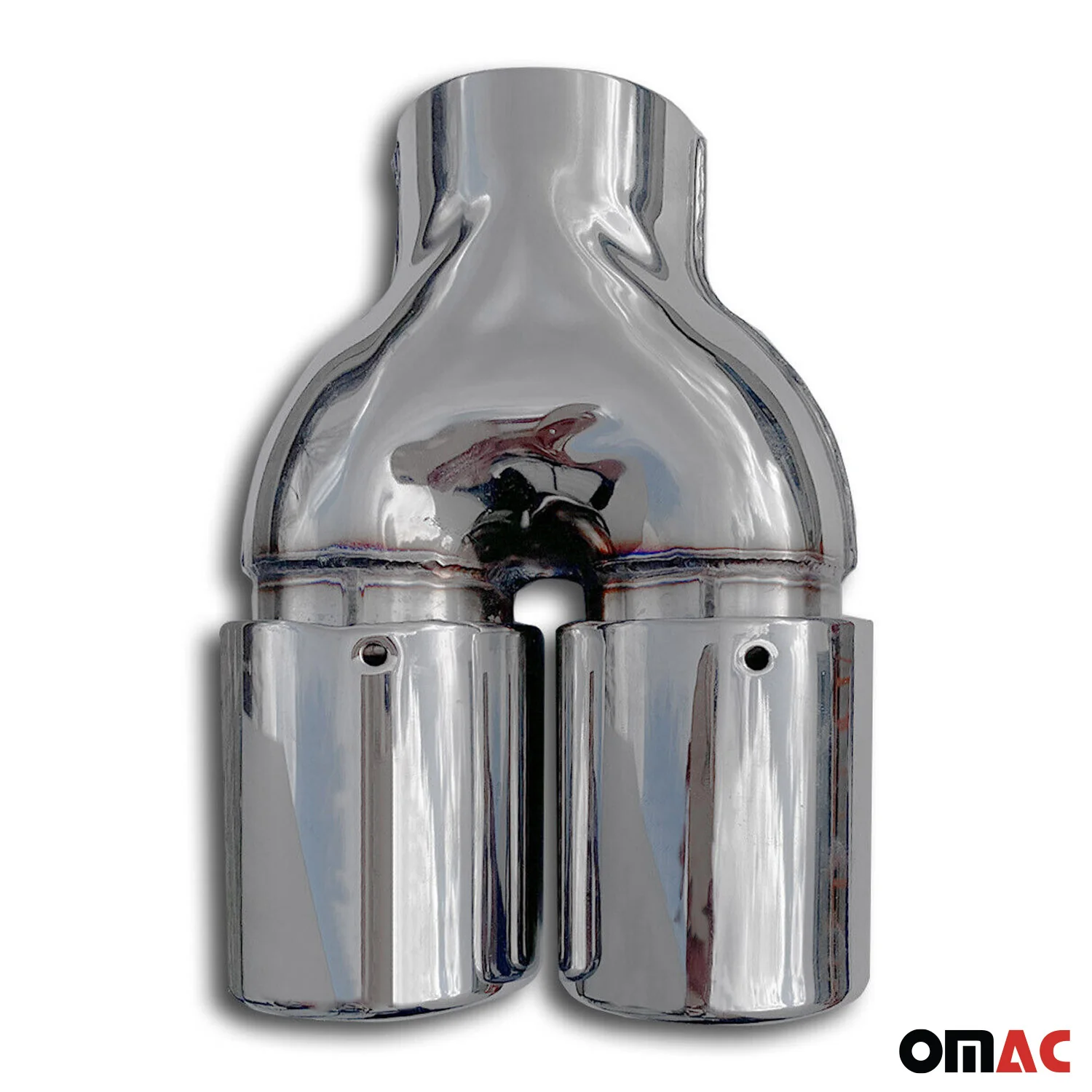 Auspuffblende Endrohr für Renault Clio 2012-2019 Edelstahl Chrom 2tlg - Image 8