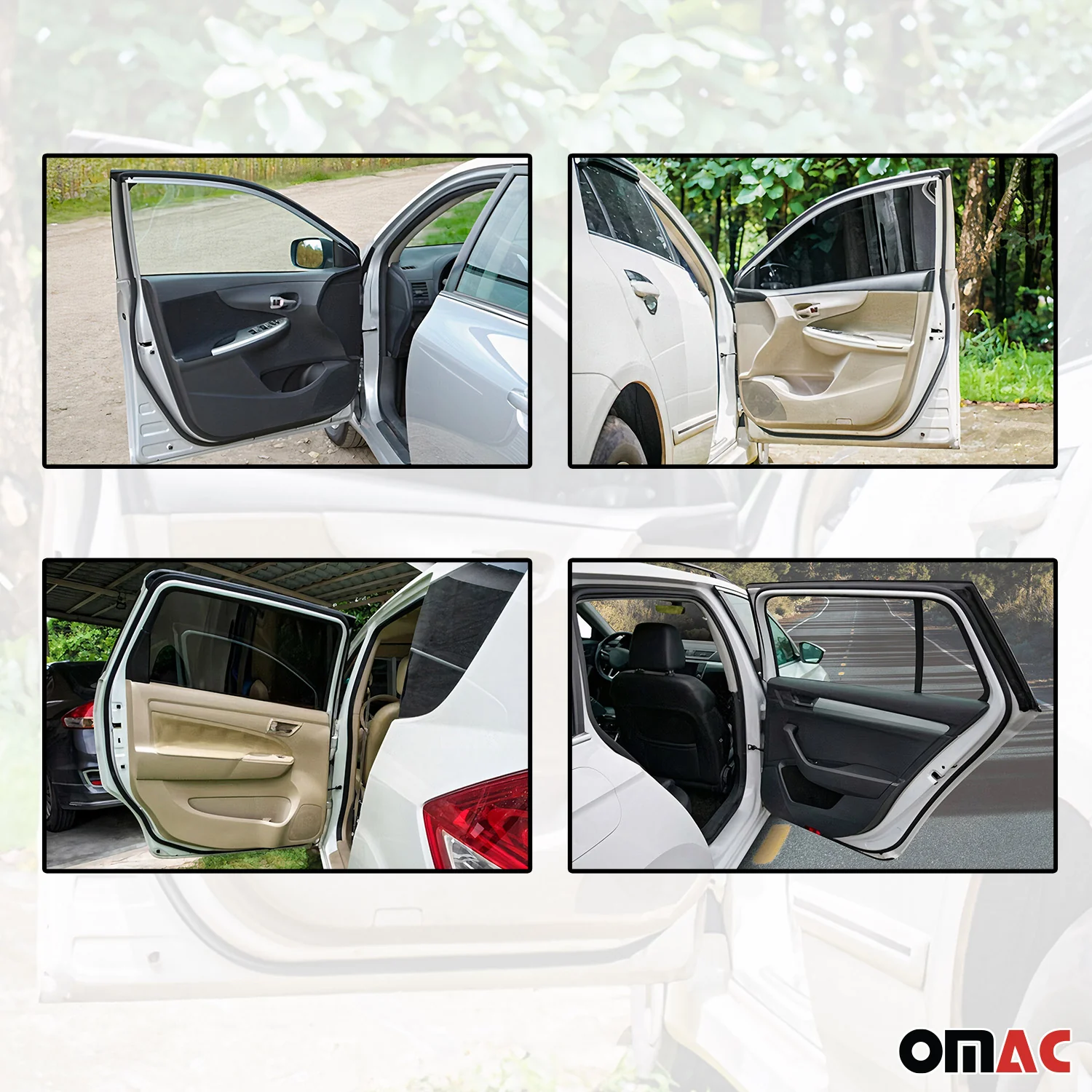 Auto Türdichtung 4M Gummidichtung Kantenschutz für Ford C-Max 2007-2010 - Image 5