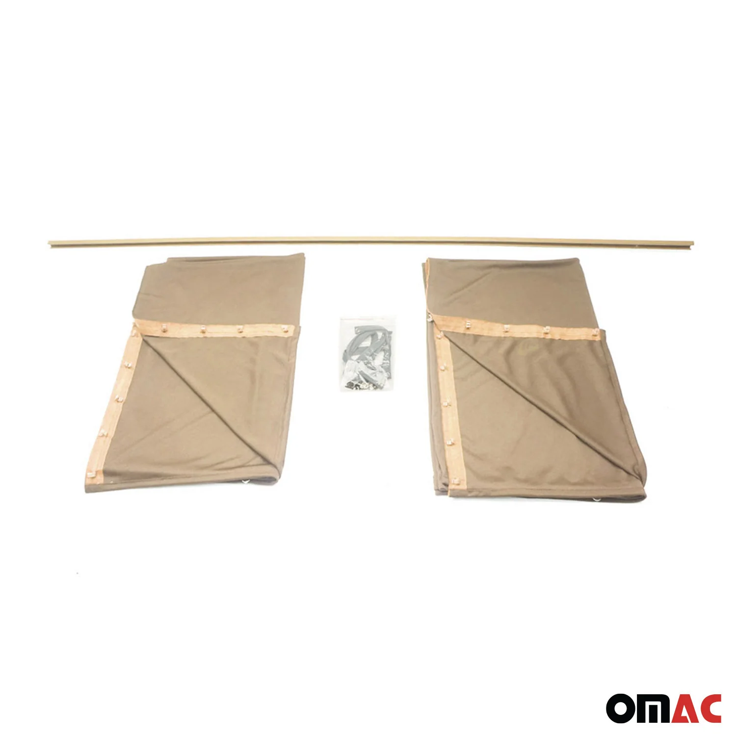 Maß Gardinen für Fiat Talento Fahrerhaus Abtrennung Sonnenschutz Beige - Image 9