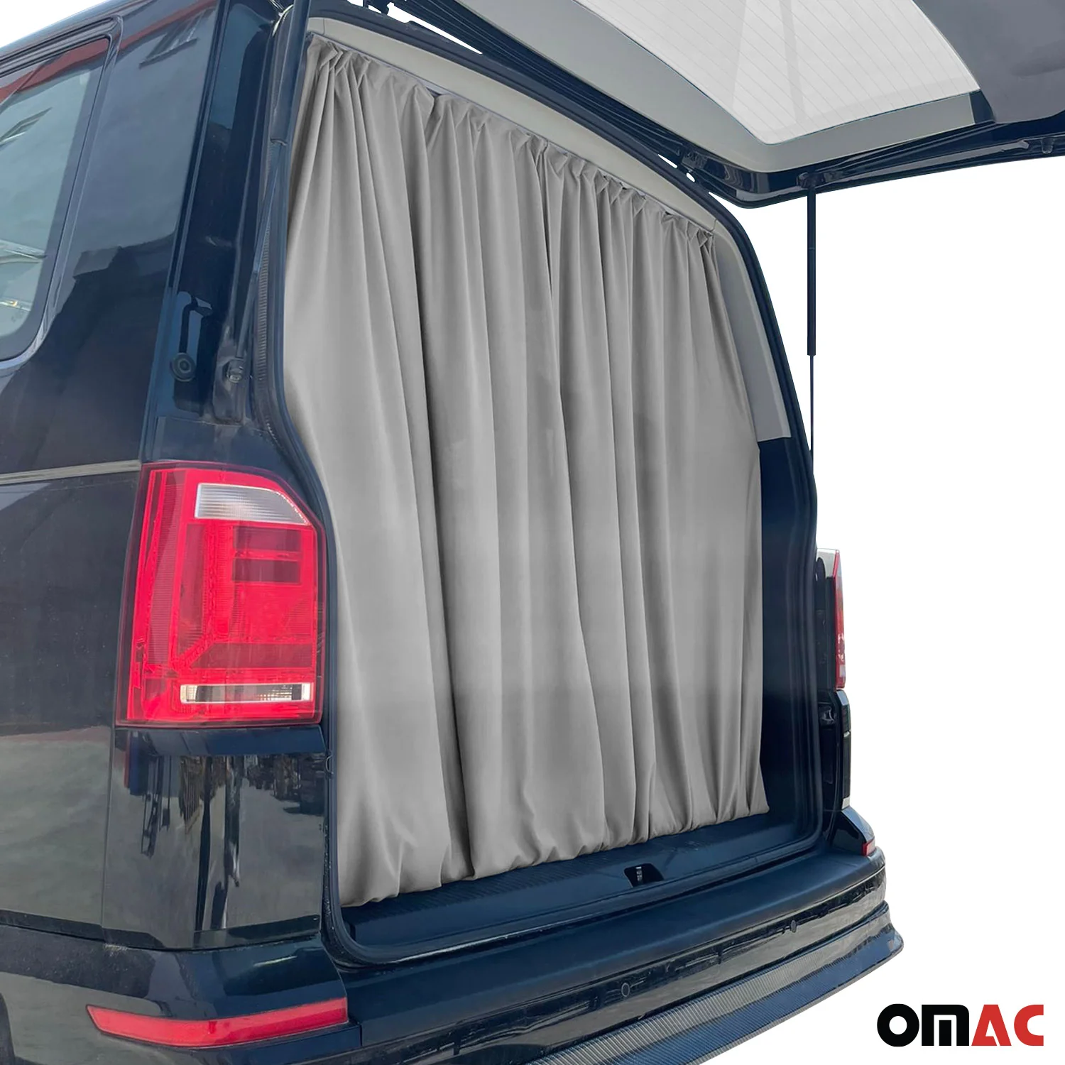 Maß Gardinen Sonnenschutz für Opel Movano H3 Heckklappe Vorhänge Grau - Image 5